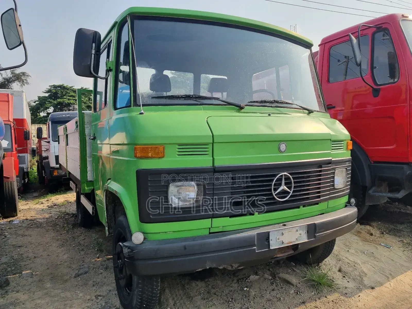 Mercedes Benz 608 Mini Truck 1999 Green