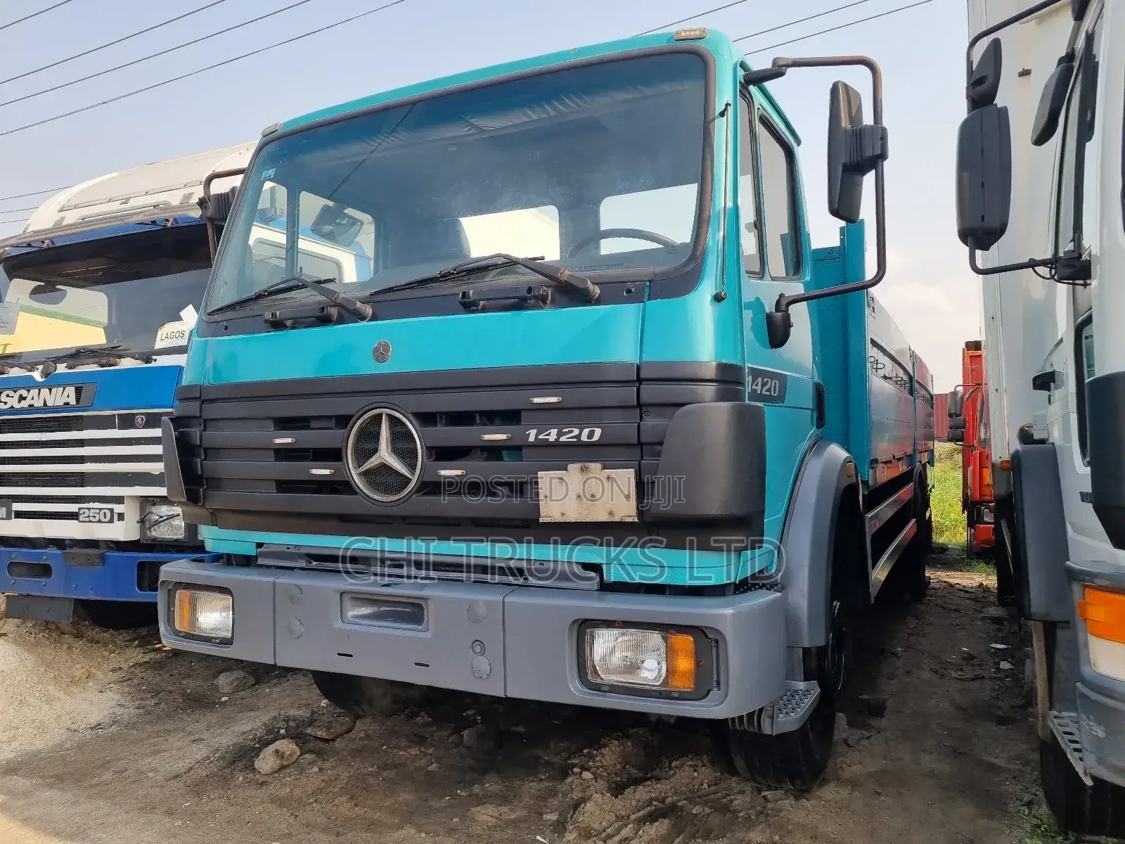 Clean Mercedes Benz 1420 Pickup Truck