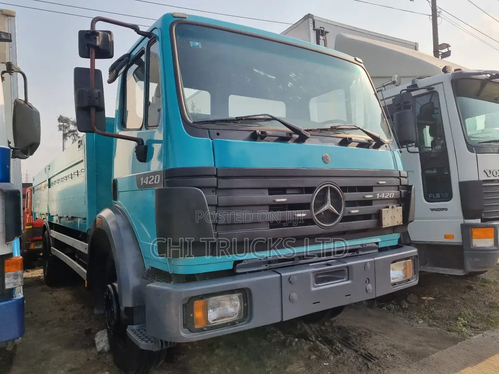 Clean Mercedes Benz 1420 Pickup Truck