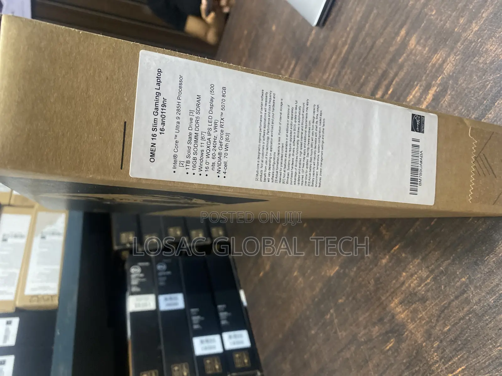 New Laptop HP Omen 16 16GB Intel Core Ultra 9 SSD 1T