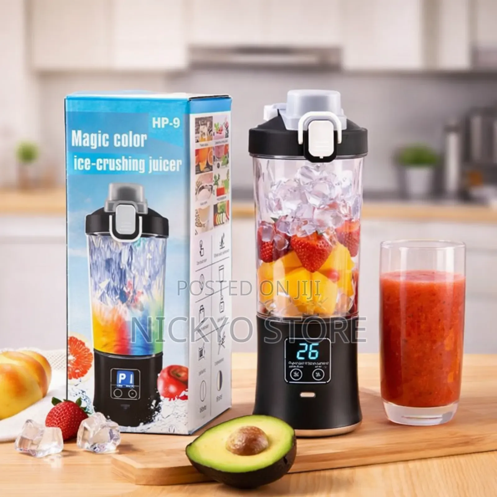 Magic Color Ice-Crushing Juicer / Smart Blender (Hp-9)
