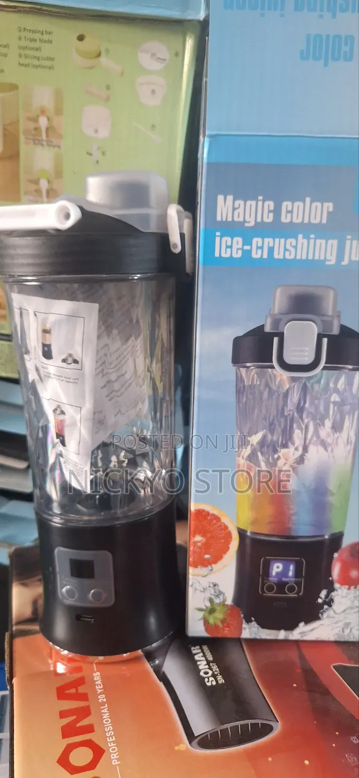 Magic Color Ice-Crushing Juicer / Smart Blender (Hp-9)