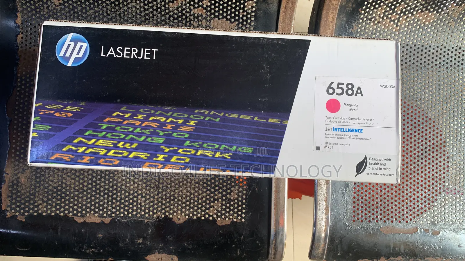 Hp 658 Laserjet Toner Geniue Black Magenta Cyan Yellow
