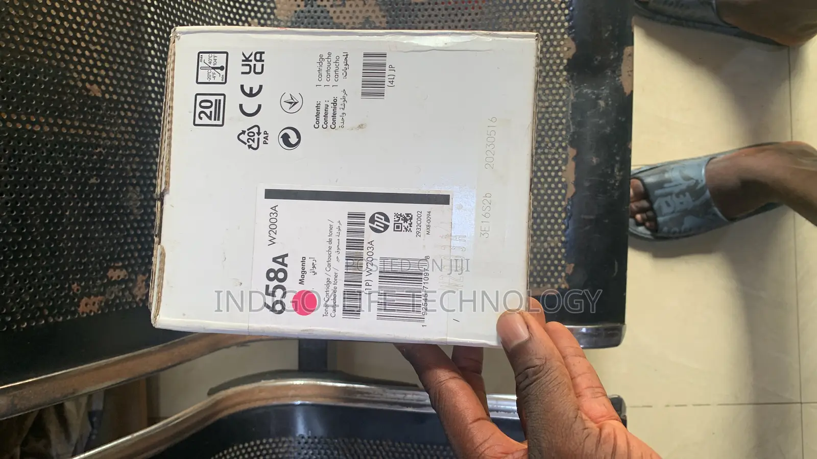Hp 658 Laserjet Toner Geniue Black Magenta Cyan Yellow