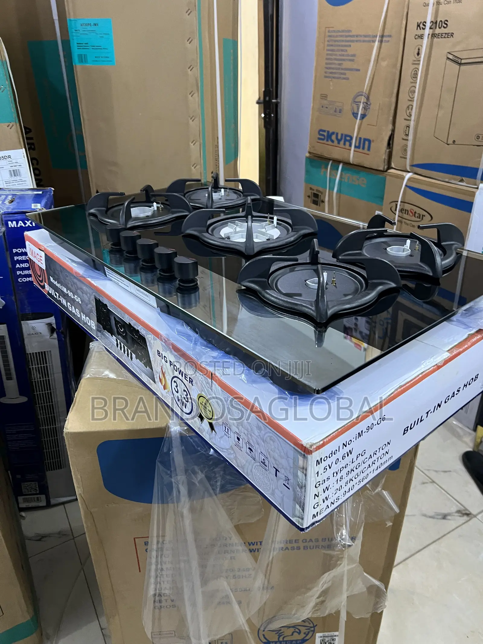 Image Built in Gas Cooker With Large Cooking Space 90g6