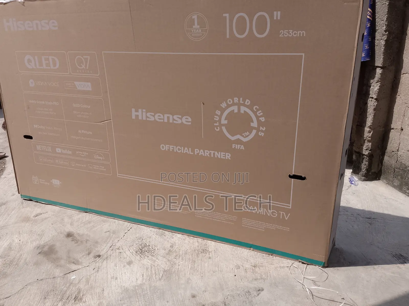 Hisense 100 Inch Smart Led Tv With Uhd Display