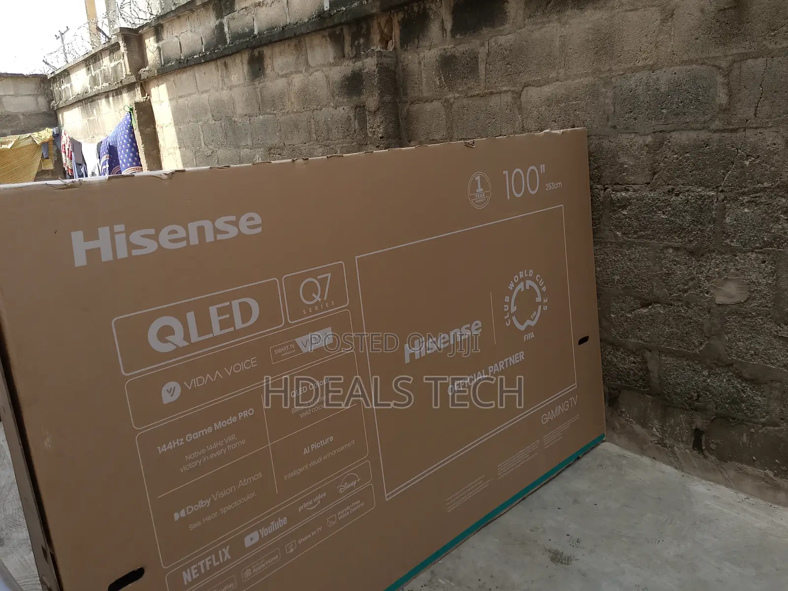 Hisense 100 Inch Smart Television for Home Use