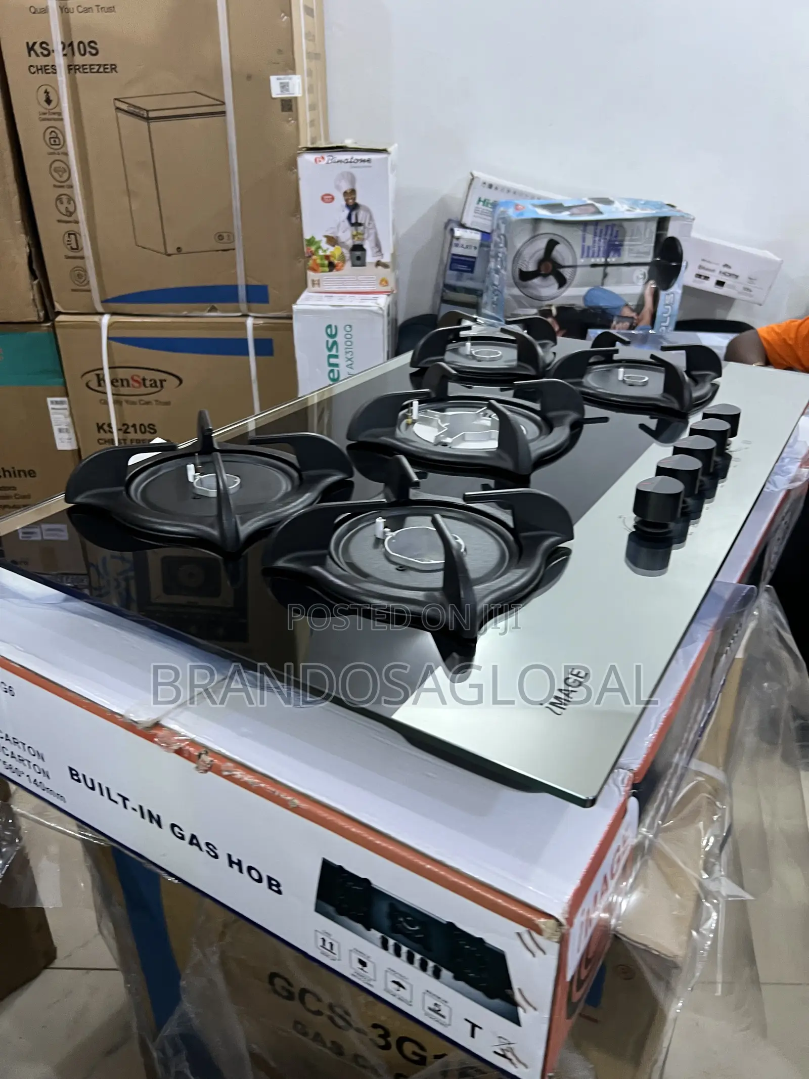 Image 5 Burner Built in Gas Cooker High Quality Finish 90g6