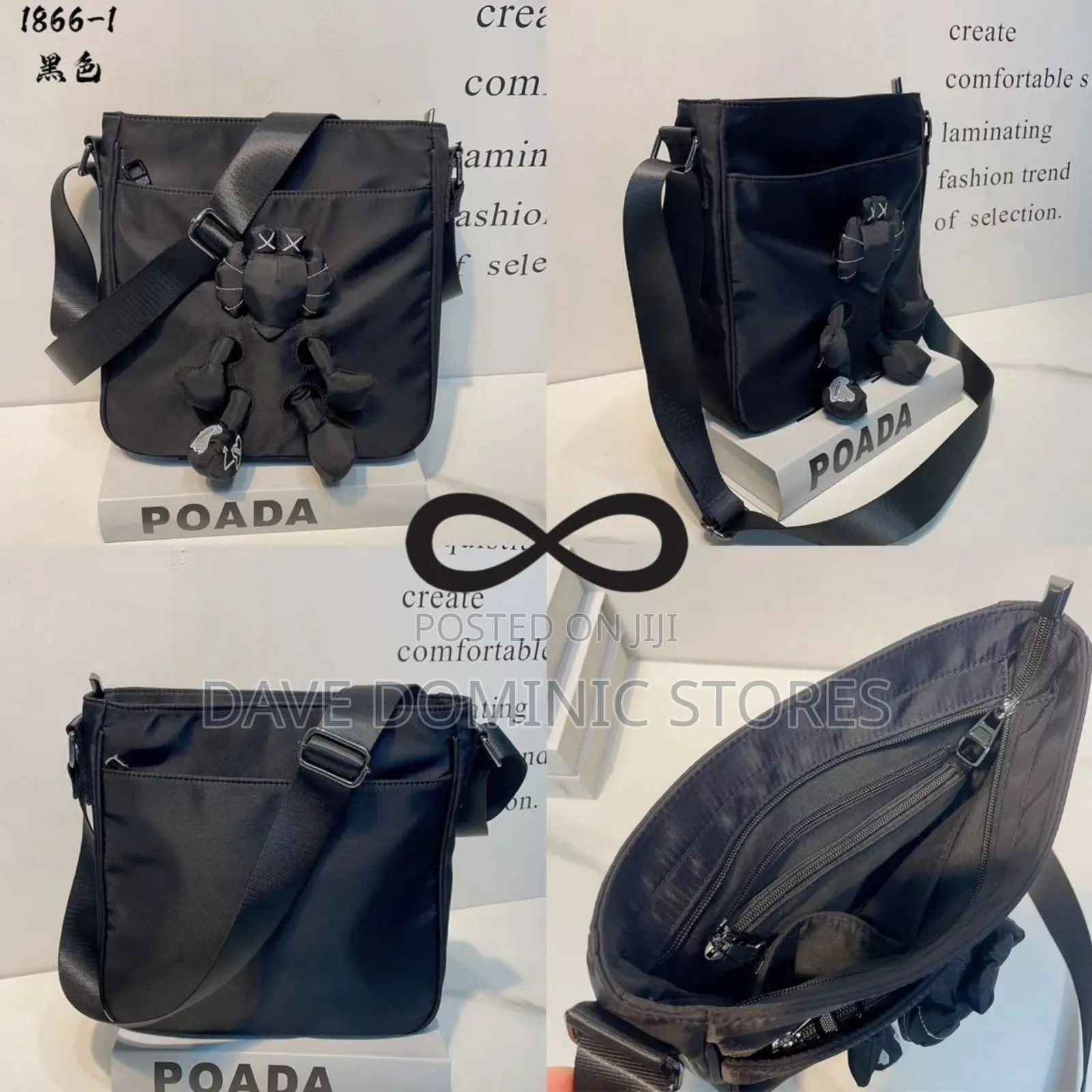 Kaws Doll Cross Body Bag