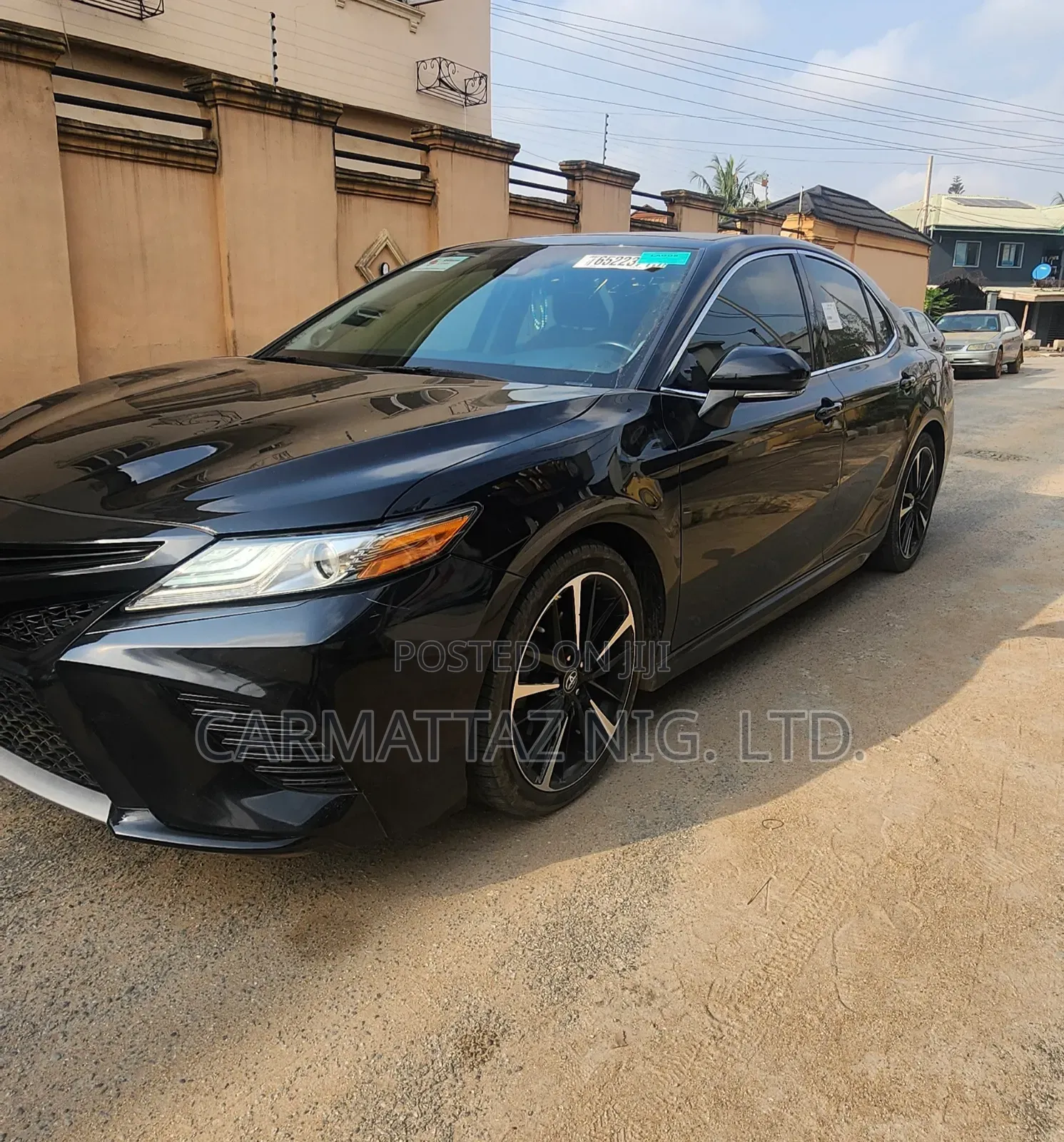 Toyota Camry XSE (2.5L 4cyl 8A) 2019 Black