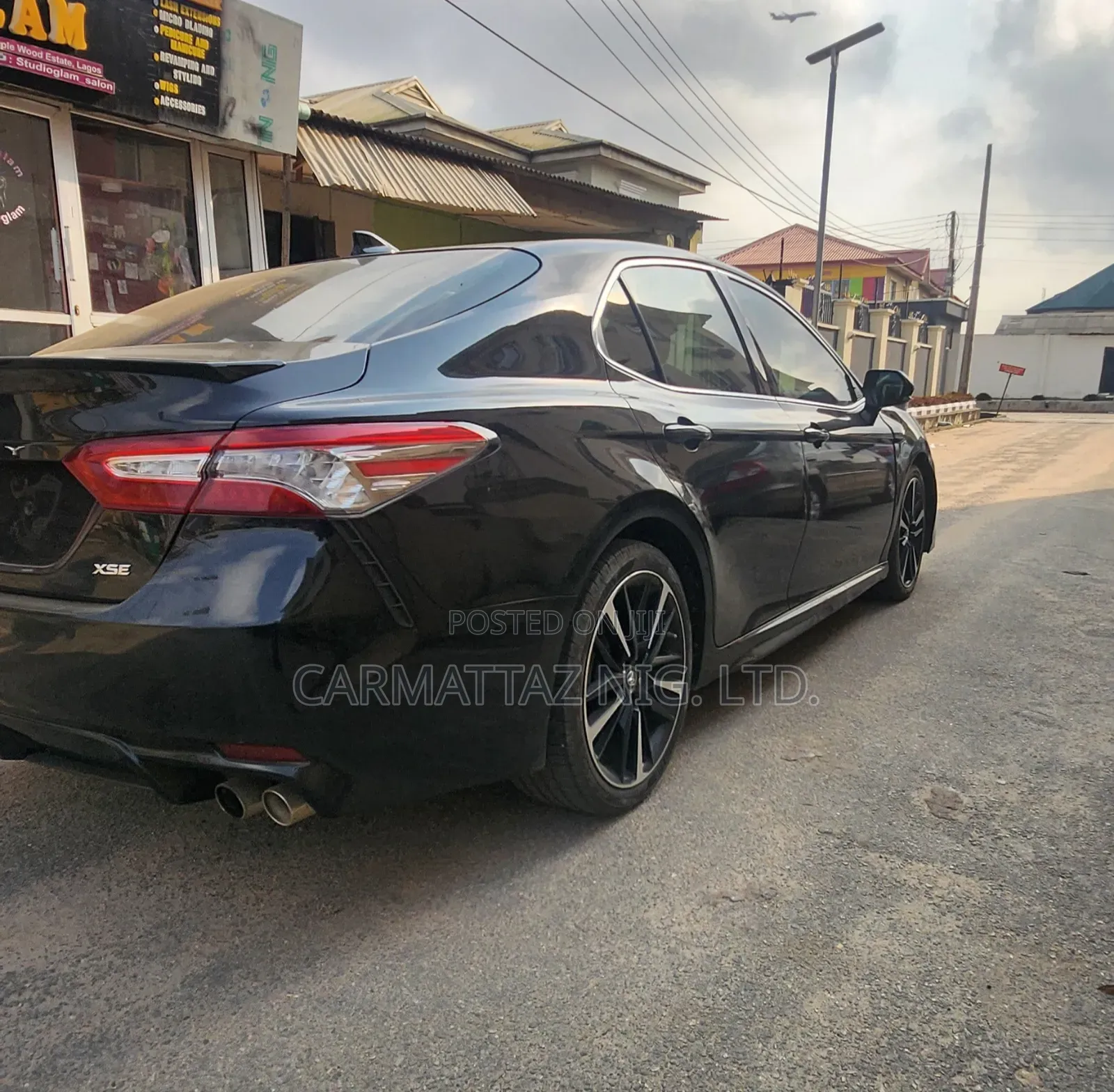 Toyota Camry XSE (2.5L 4cyl 8A) 2019 Black