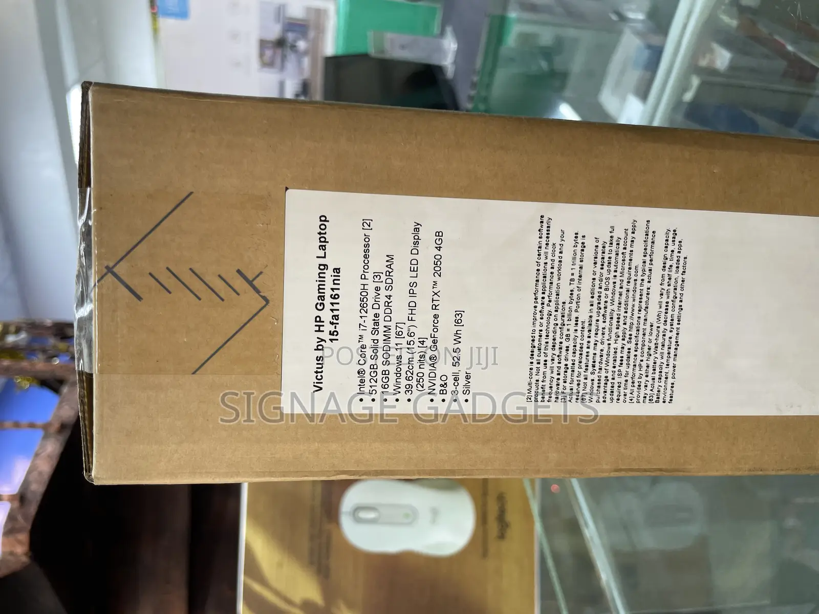 New Laptop HP Victus 15 16GB Intel Core I7 SSD 512GB