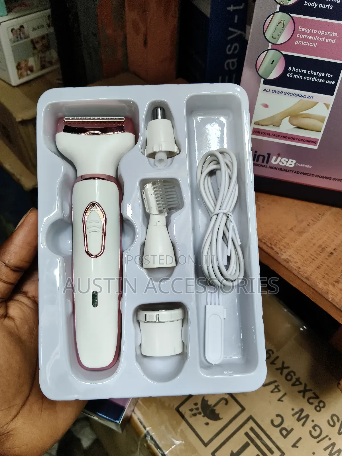 Lady Shaver Beauty Kit 4in1 Professional Advanced.Shaving.System