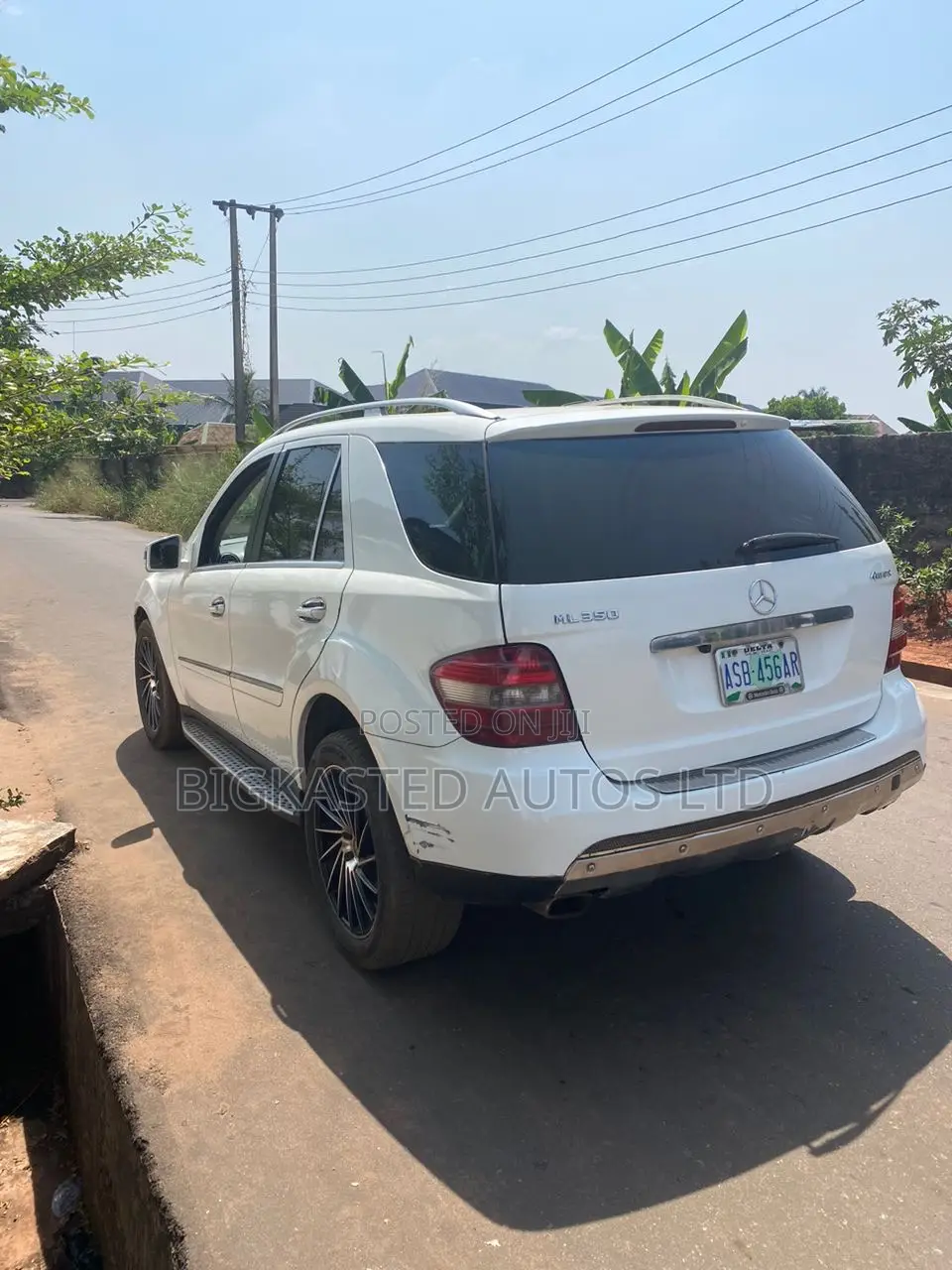Mercedes-Benz M Class ML550 AWD 4MATIC 2009 White