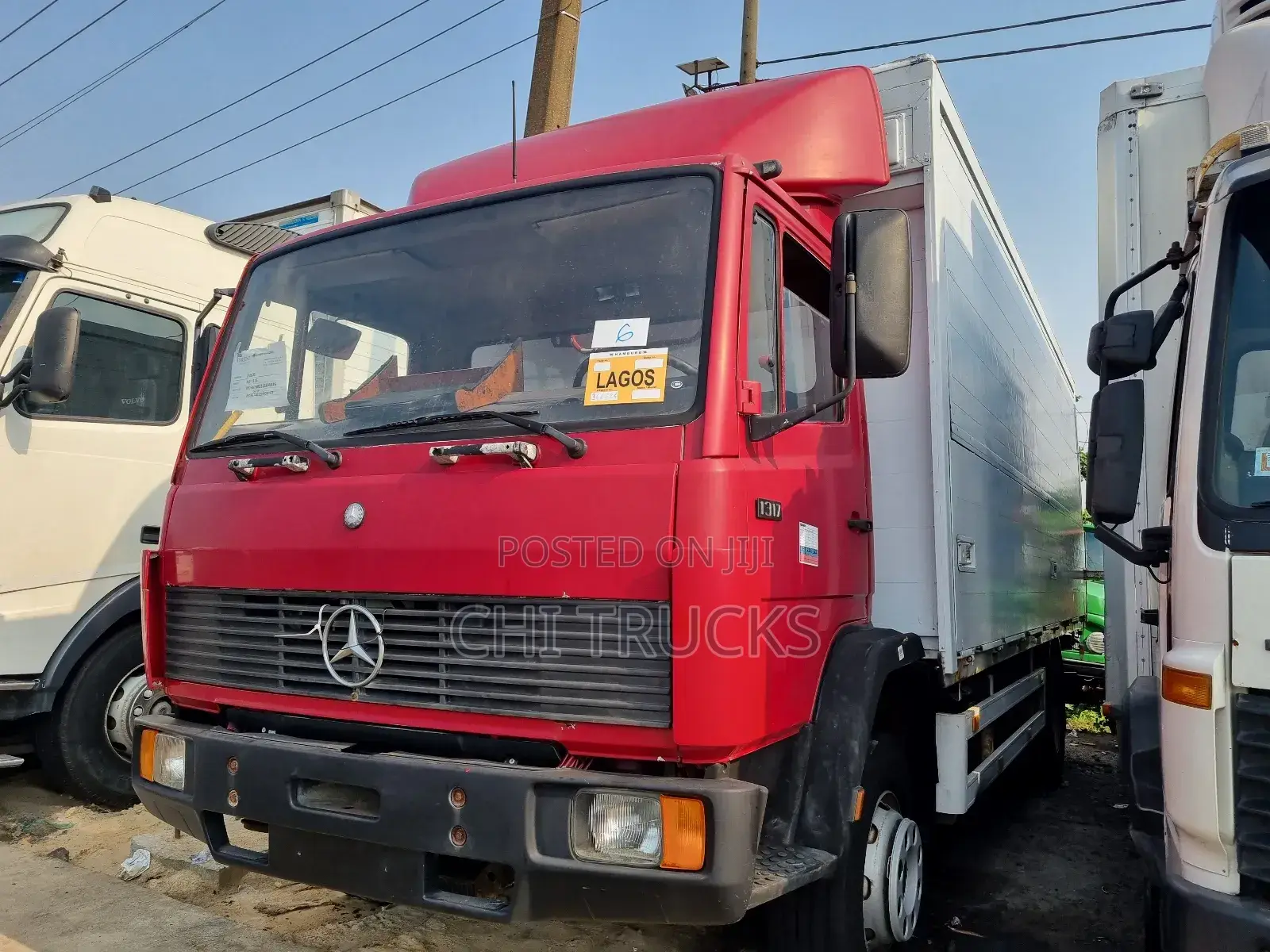 Mercedes Benz 1317 Cargo Truck 2010 Red