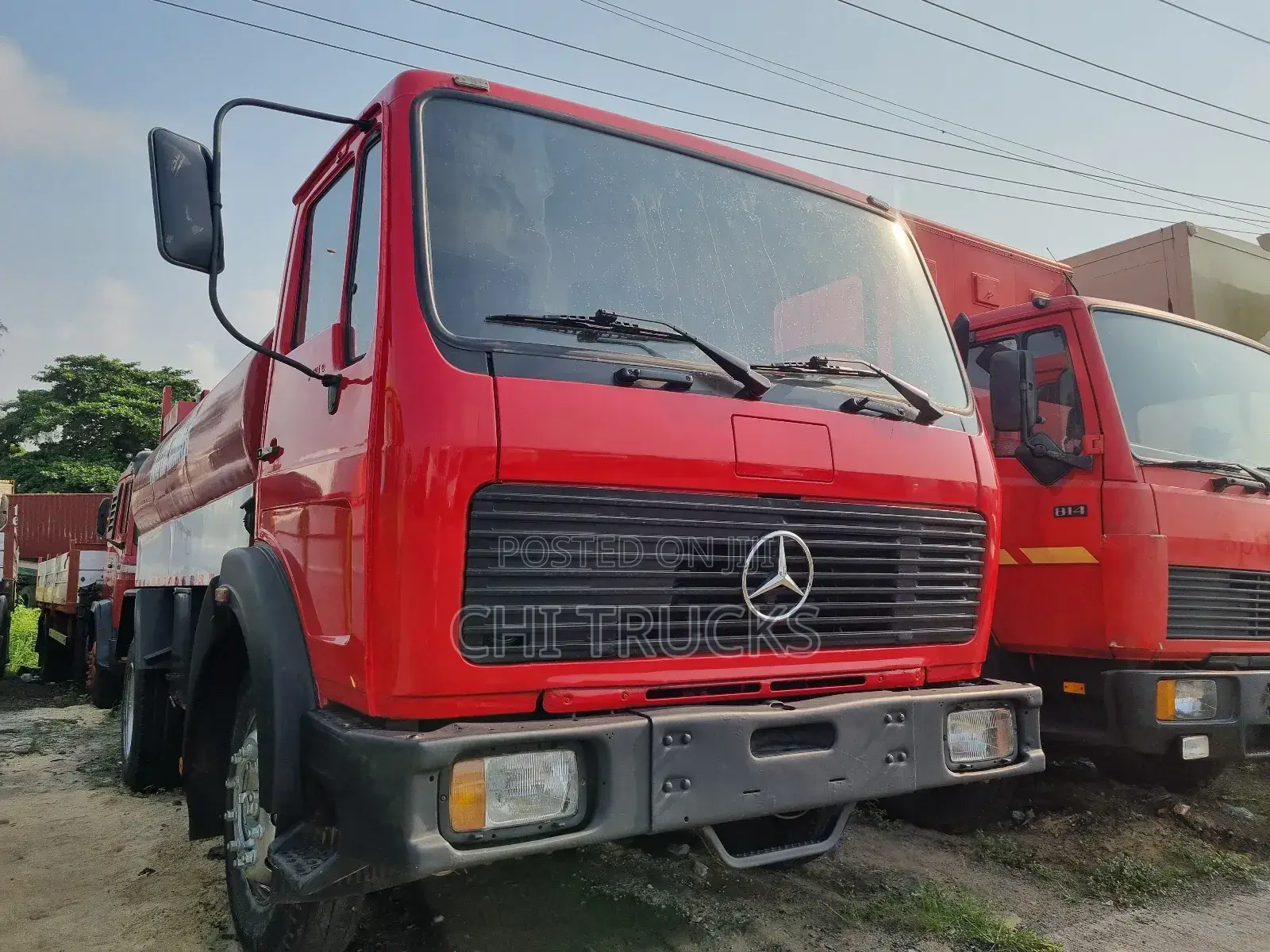 Mercedes Water Tank Truck