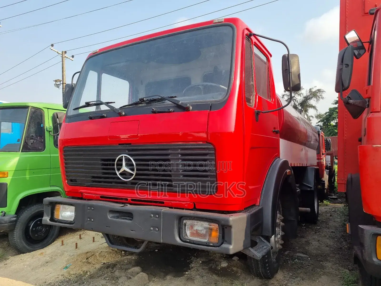 Mercedes Water Tank Truck
