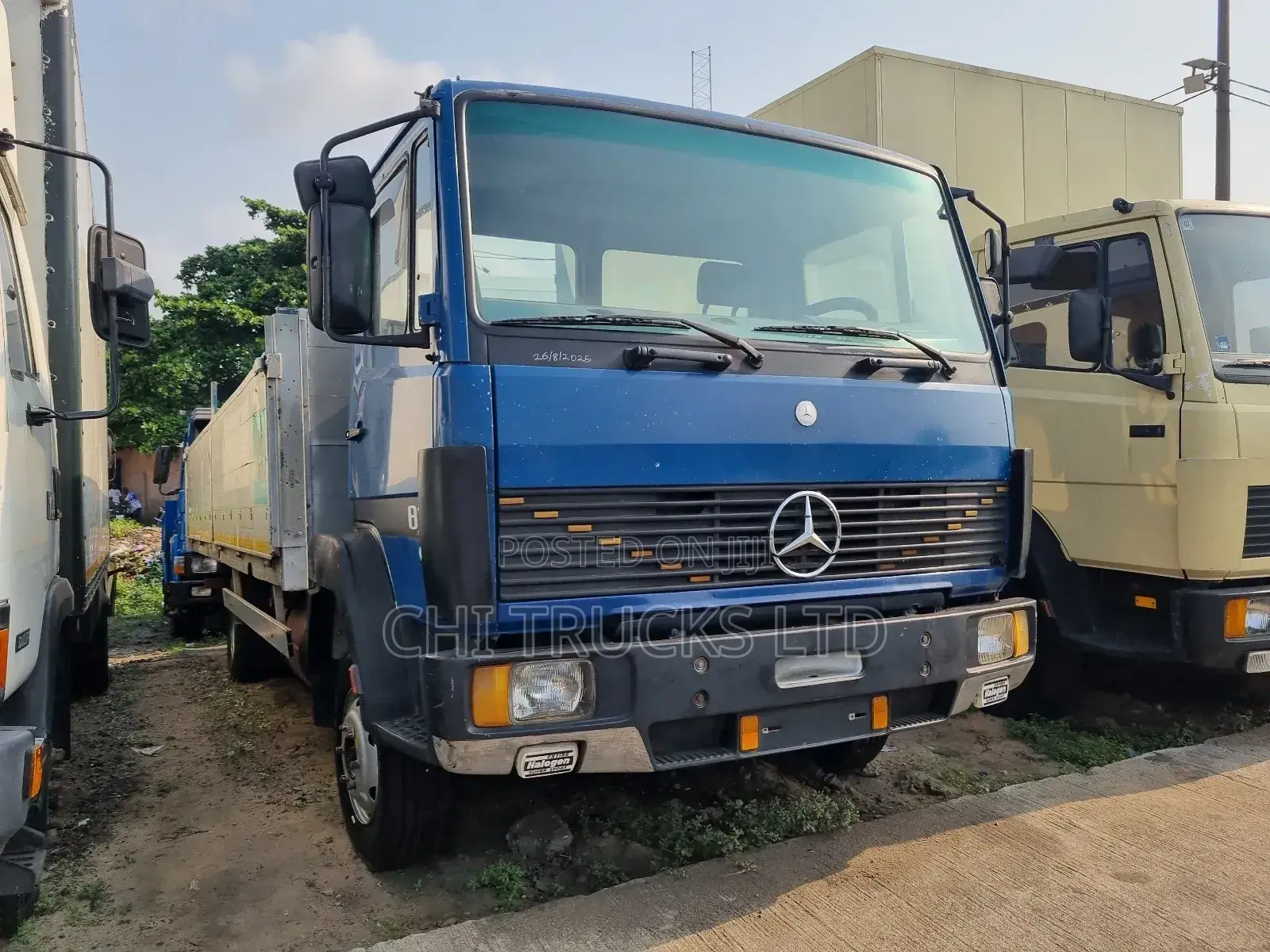 Newly Arrived Mercedes Benz 814 Pickup Truck Direct German 22 Feet Lt