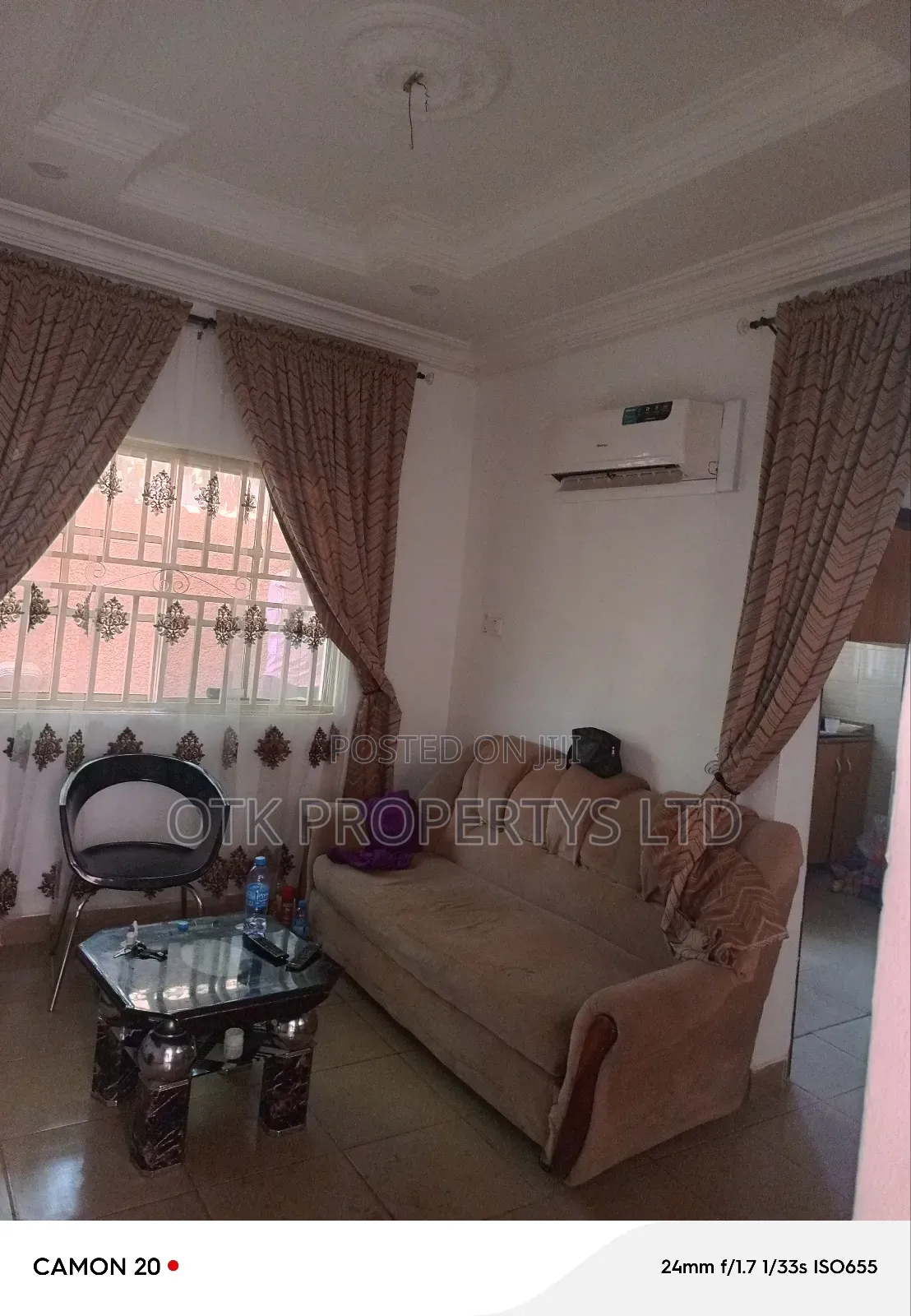 Furnished 1bdrm Block of Flats in Sangwari Layout, Kubwa for rent