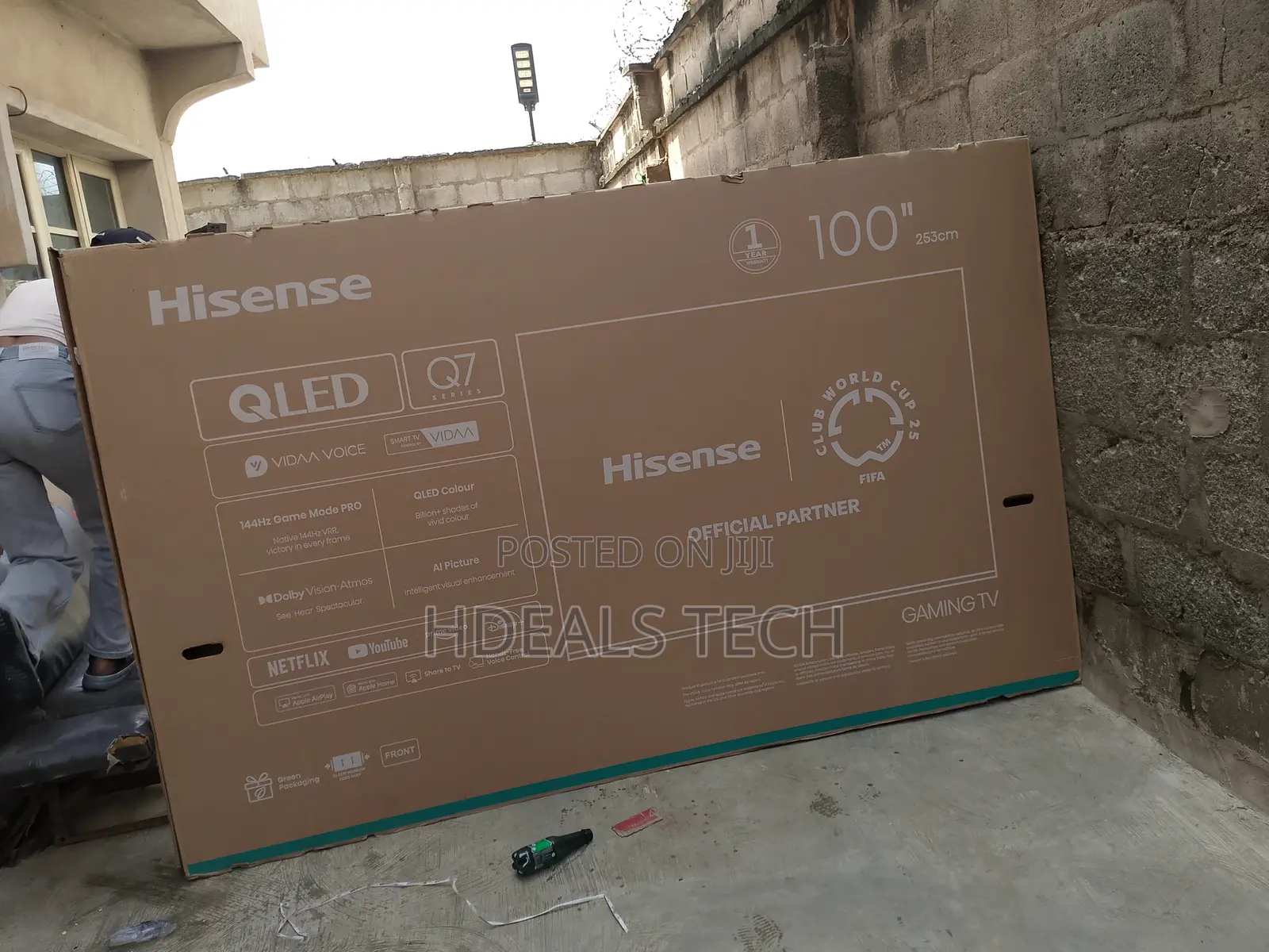 Hisense 100 Inch Digital Smart Television for Watching Nigerian Movies