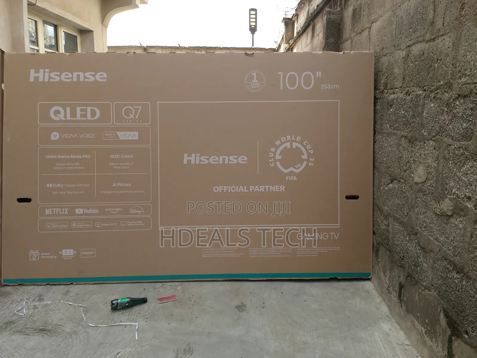 Hisense 100 Inch Smart Tv With Large Viewing Screen