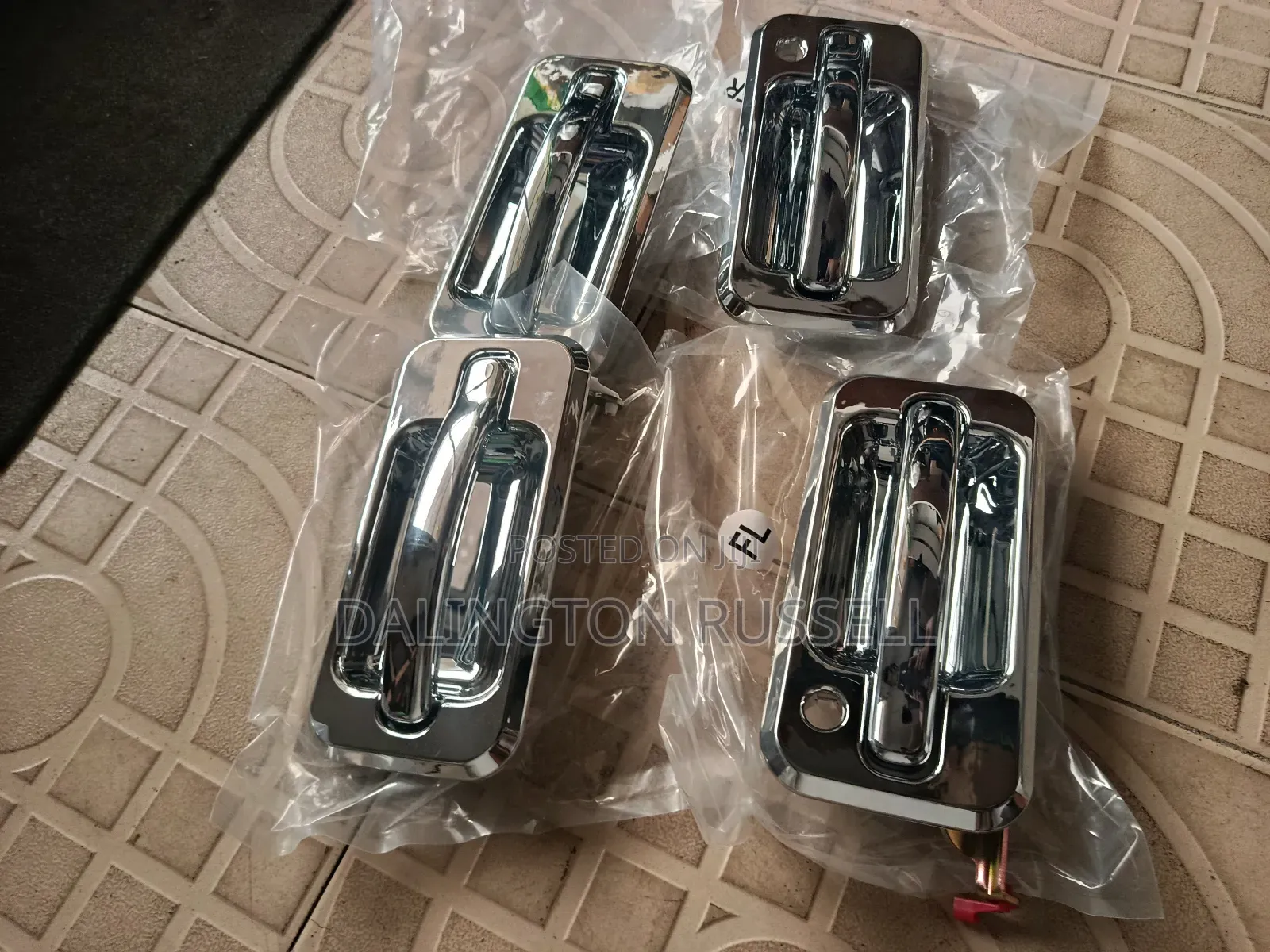 Hummer H2 Door Handle Silver