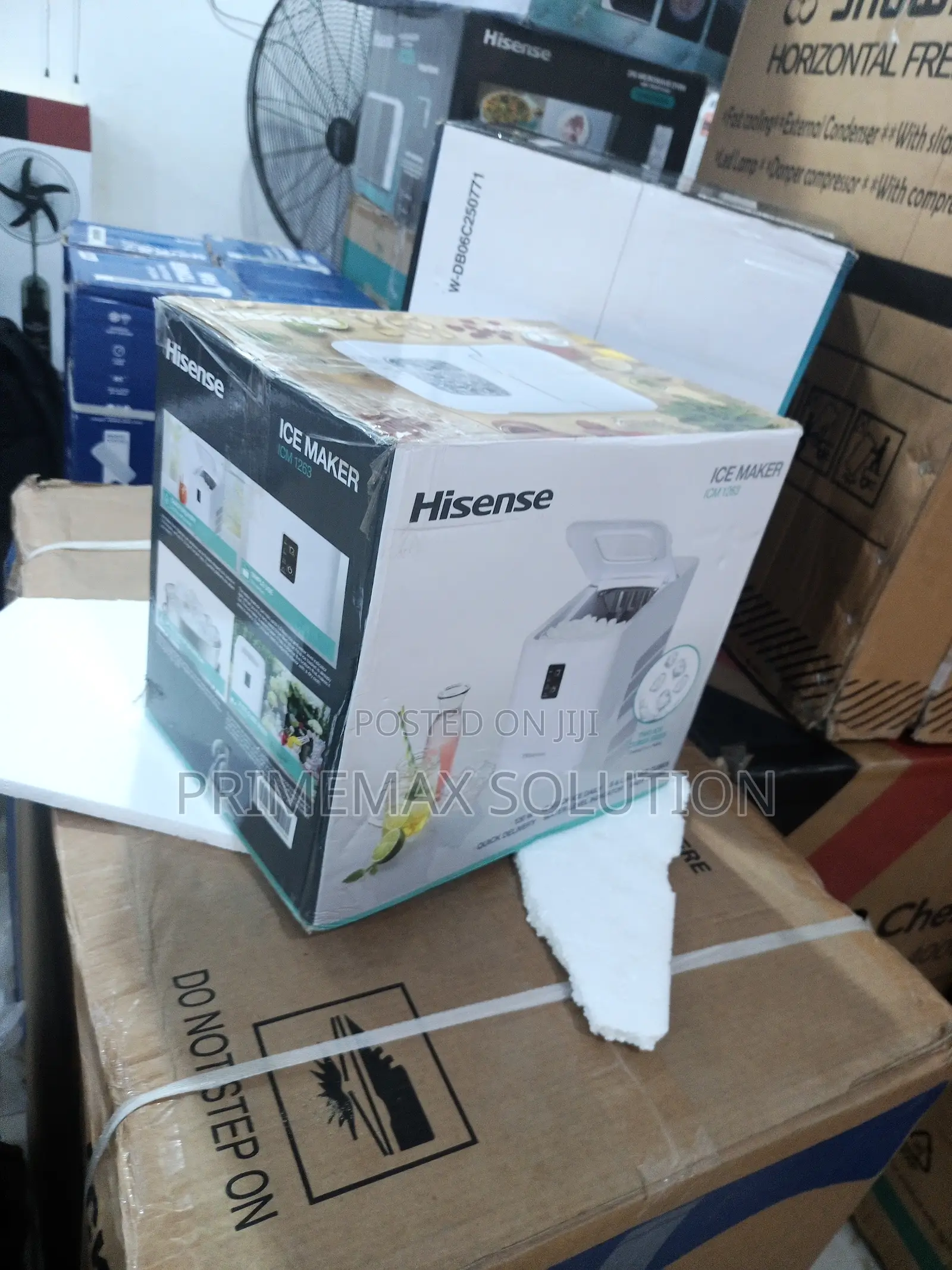 Hisense 12kg Portable Ice Machine for Outdoor Home Use