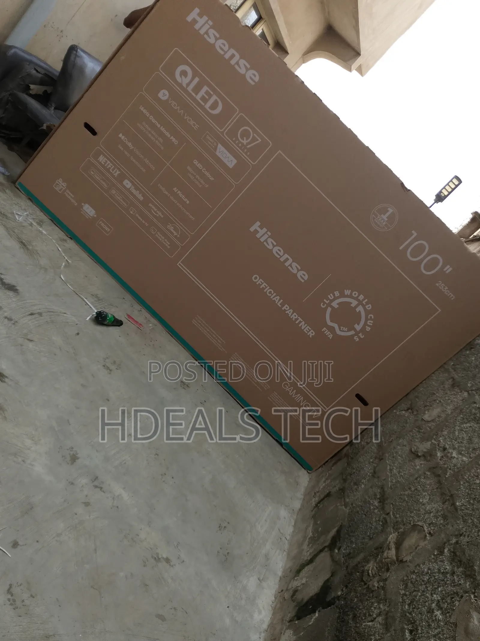 Hisense 100 Inch Television for Living Room Setup