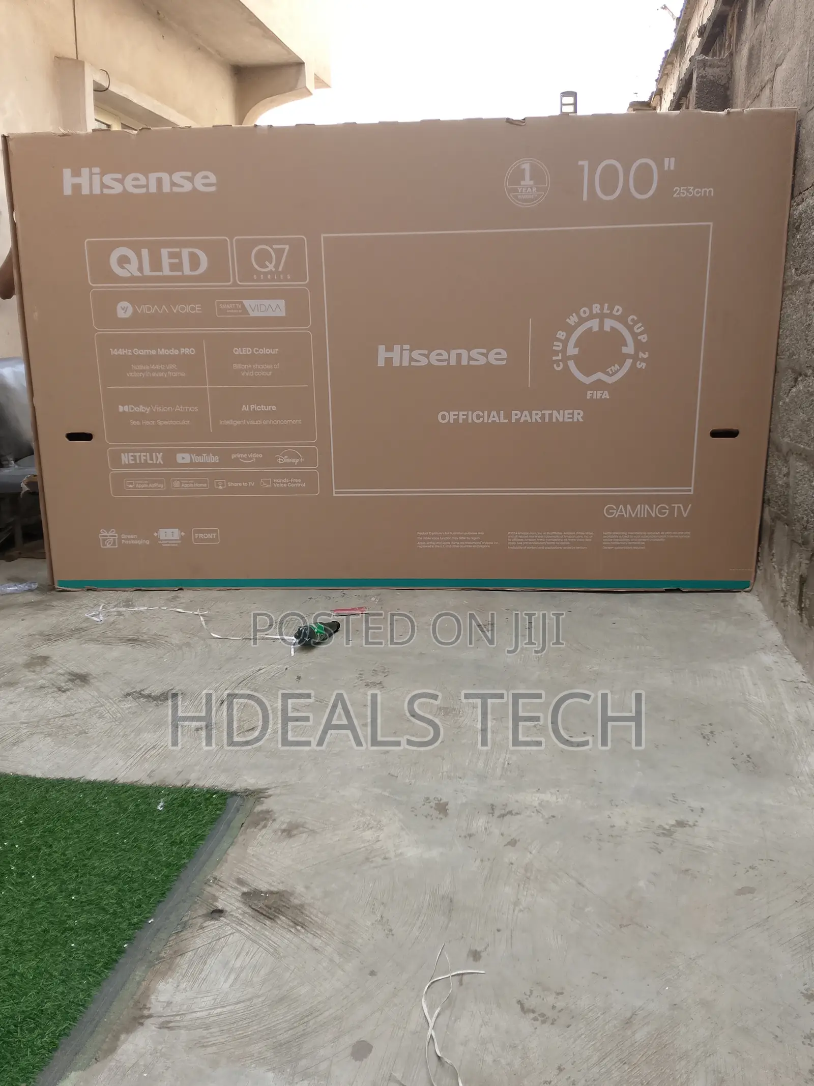 Hisense 100 Inch Television for Living Room Setup