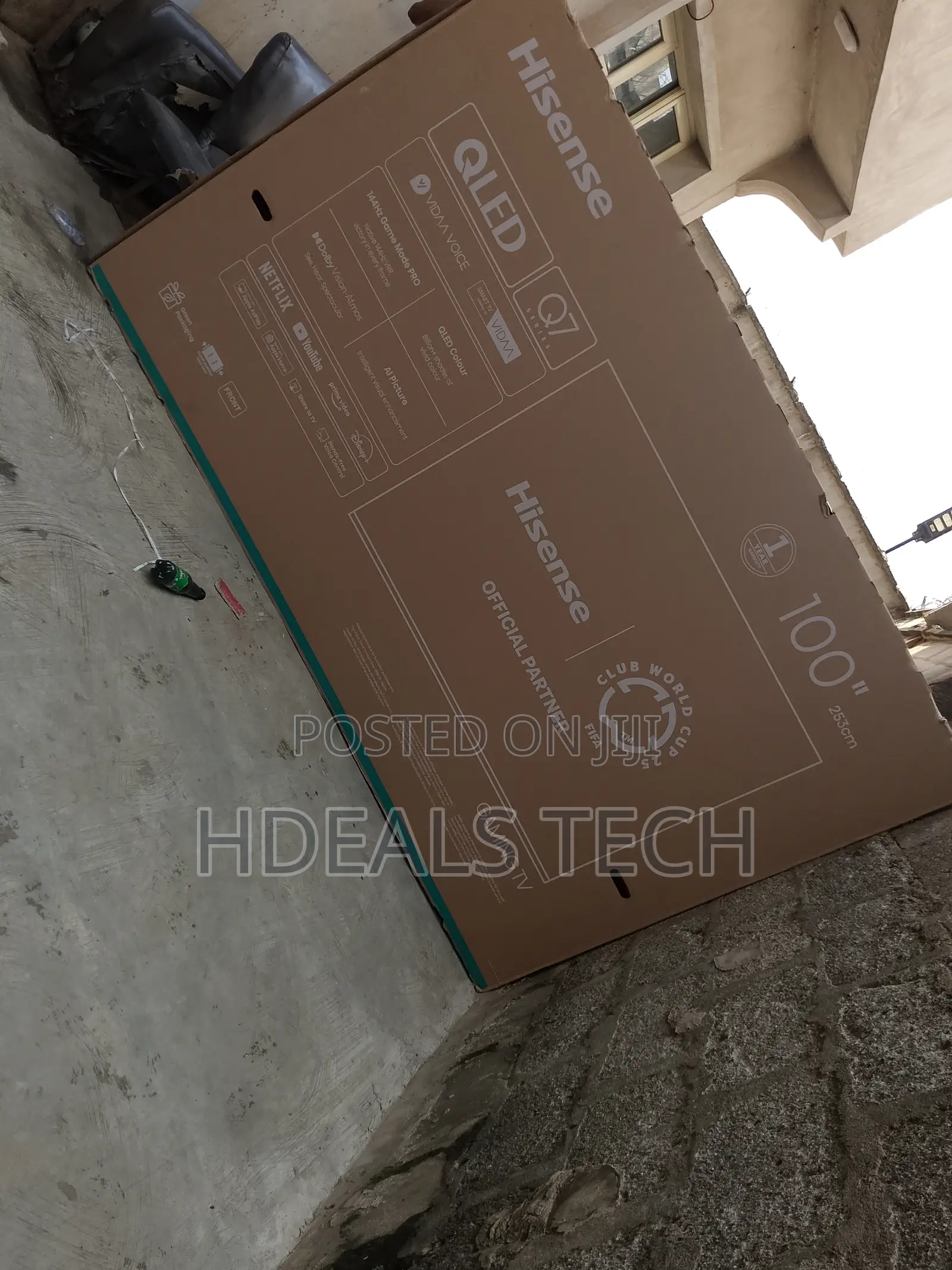 Hisense 100 Inch Flat Screen Tv for Home Use