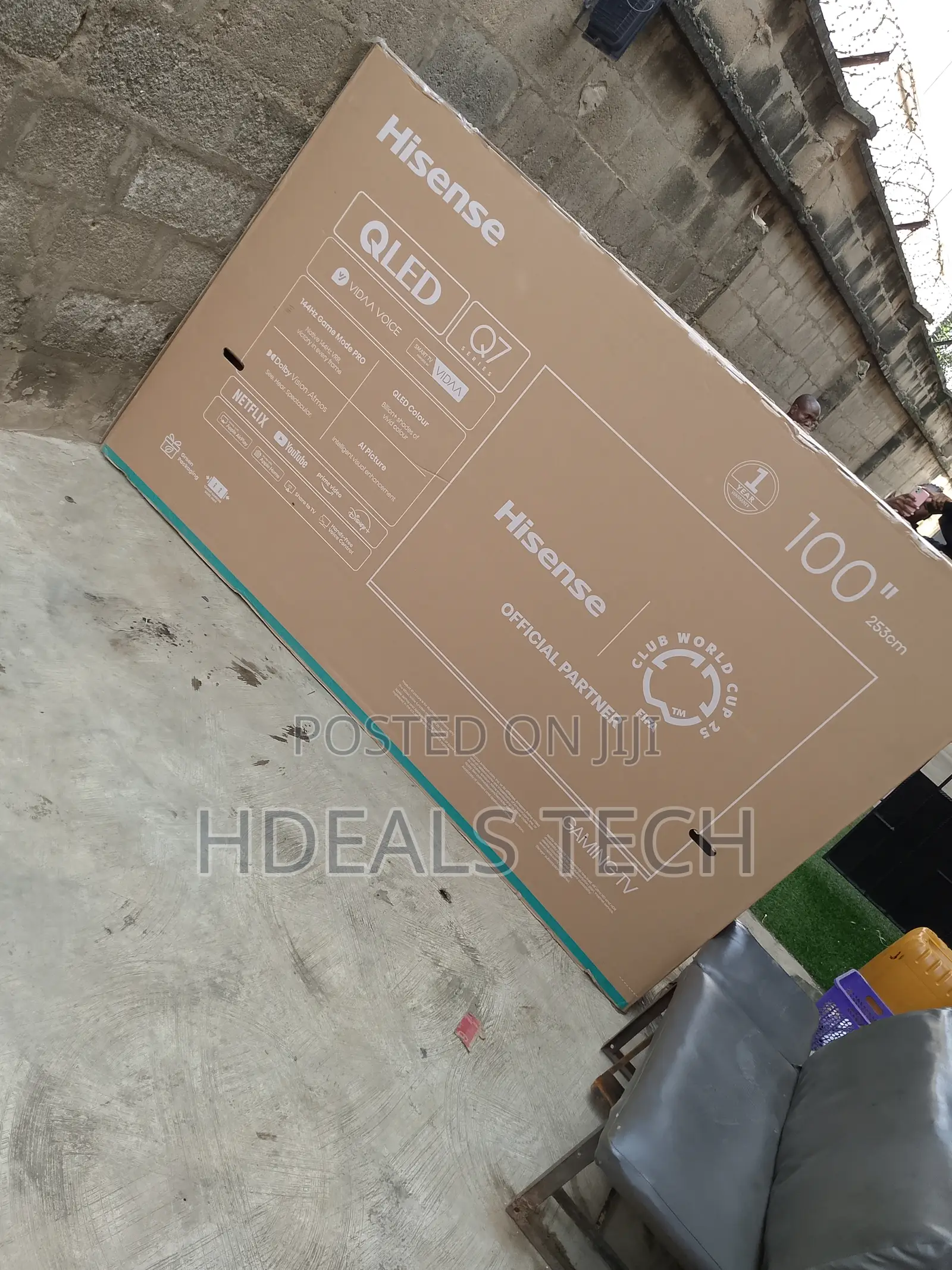 Hisense 100 Inch Android Smart Tv With Big Display
