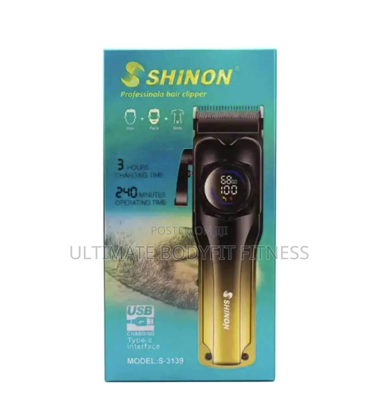 Brand New Shinon Model- S3139 Professional Clipper
