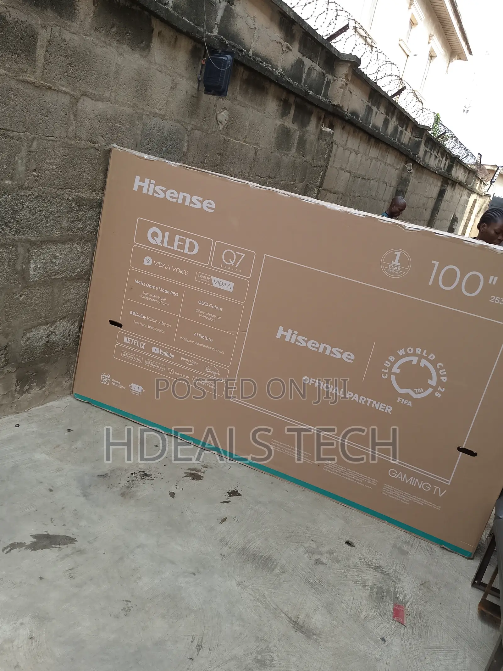 Hisense 100 Inch Uhd Television With Smart Features
