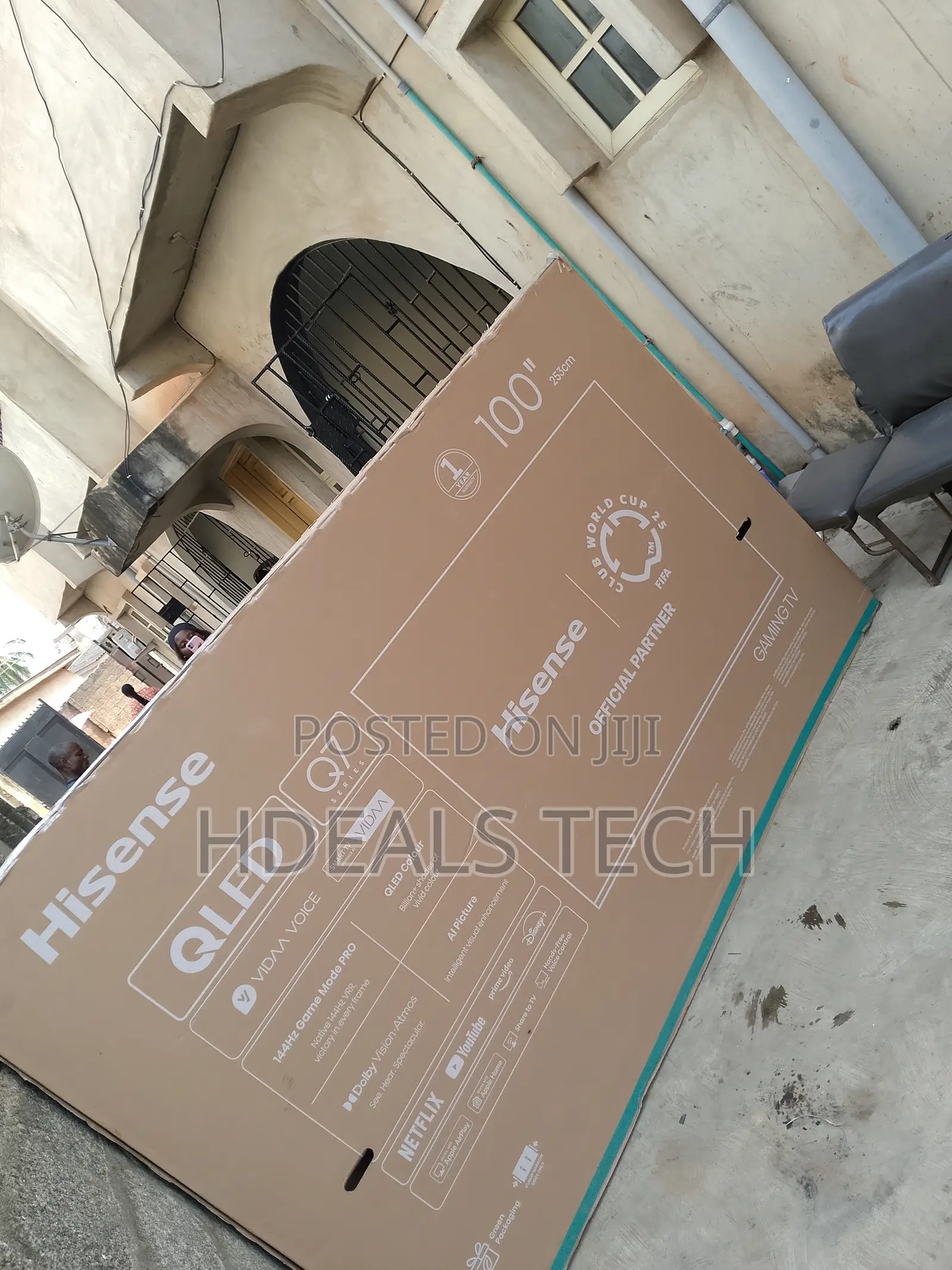 Hisense 100 Inch Smart Tv With High Resolution Screen