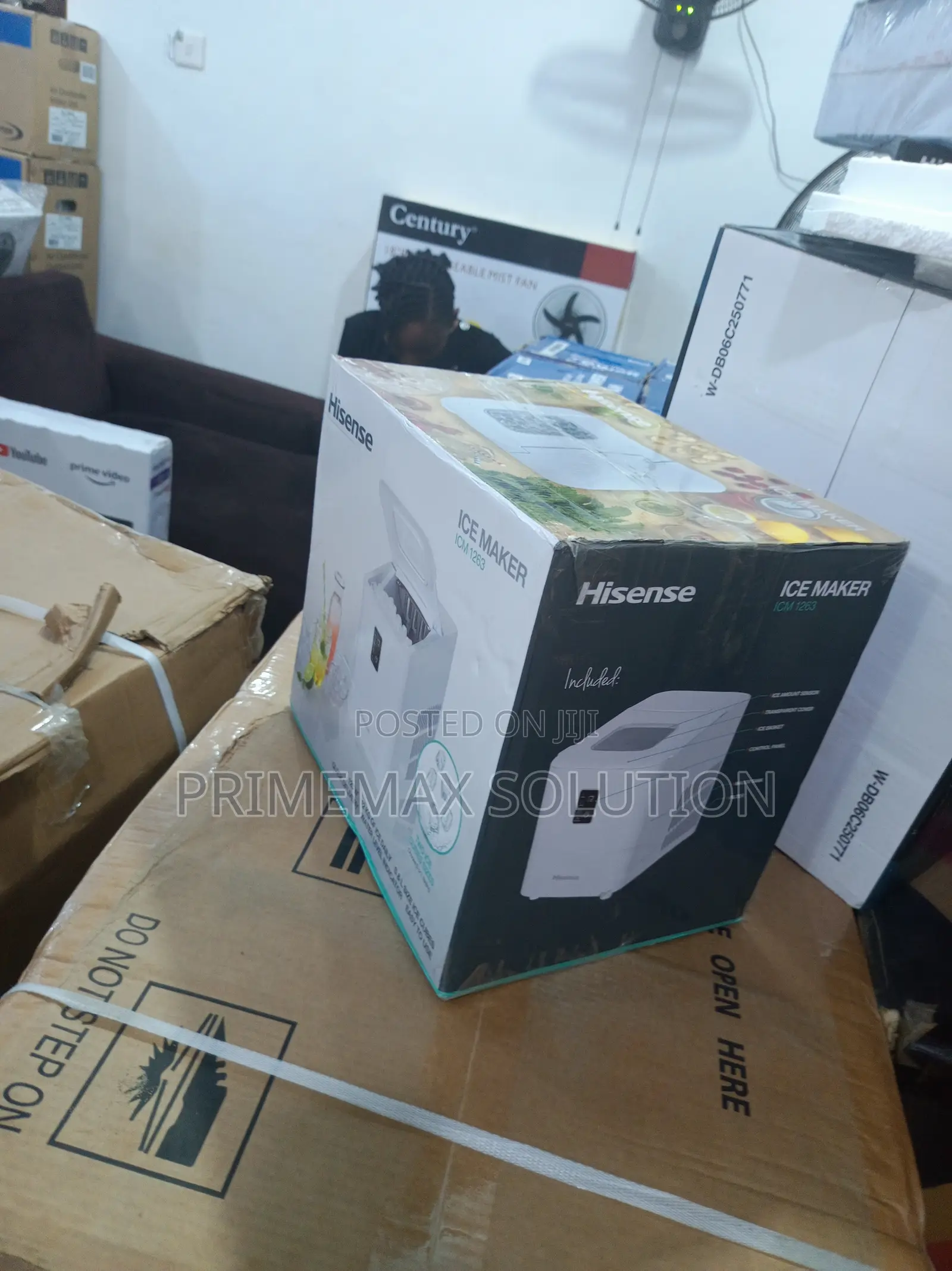 Portable Hisense 12kg Ice Maker - Fast Hassle-Free