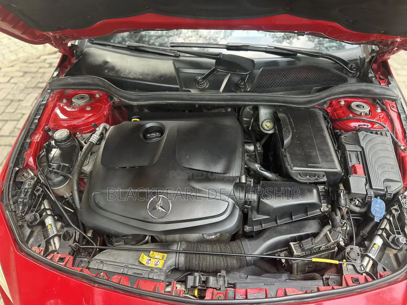 Mercedes-Benz CLA-Class CLA 250 Sedan 2014 Red