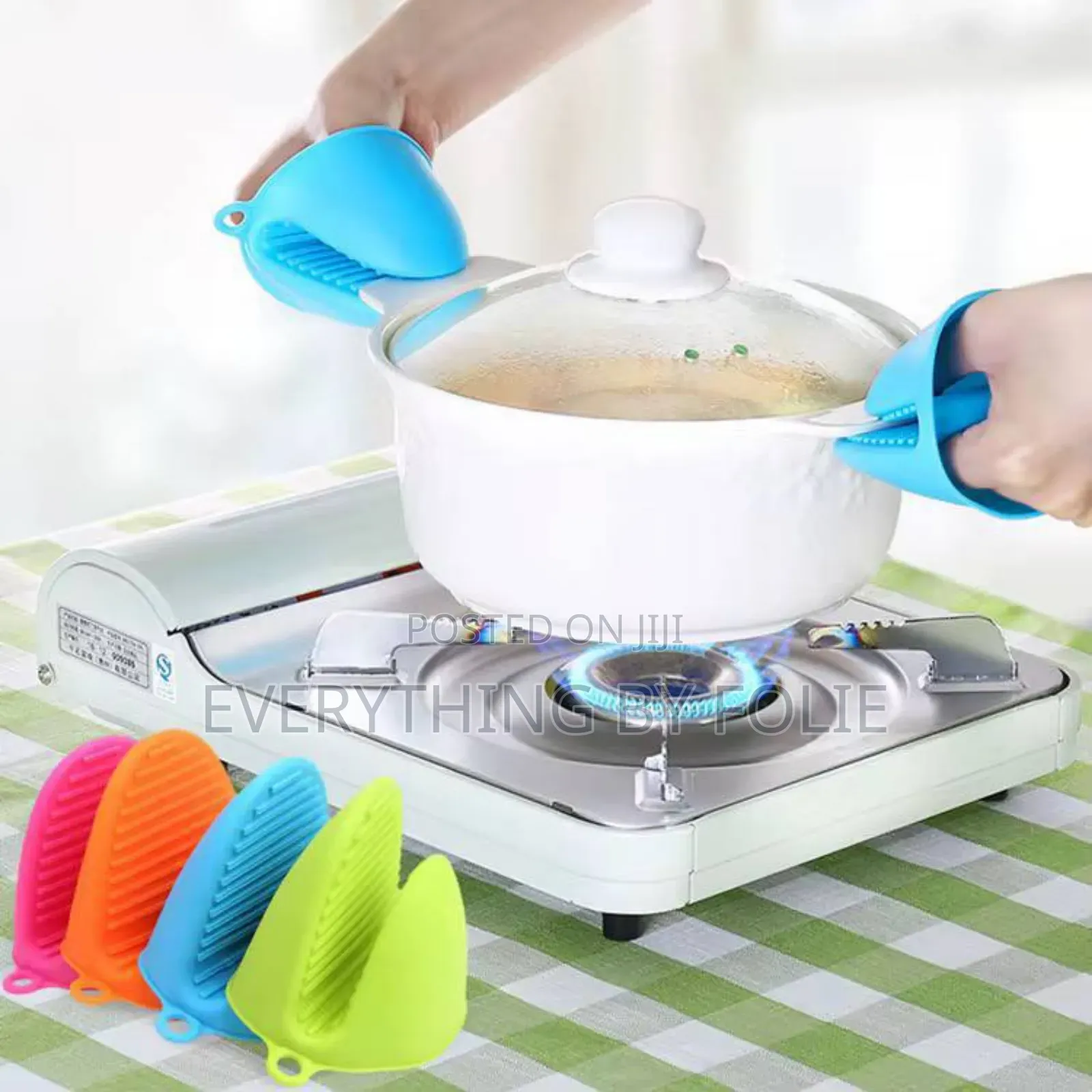 2pcs Silicon Mint Oven/Pot Holder