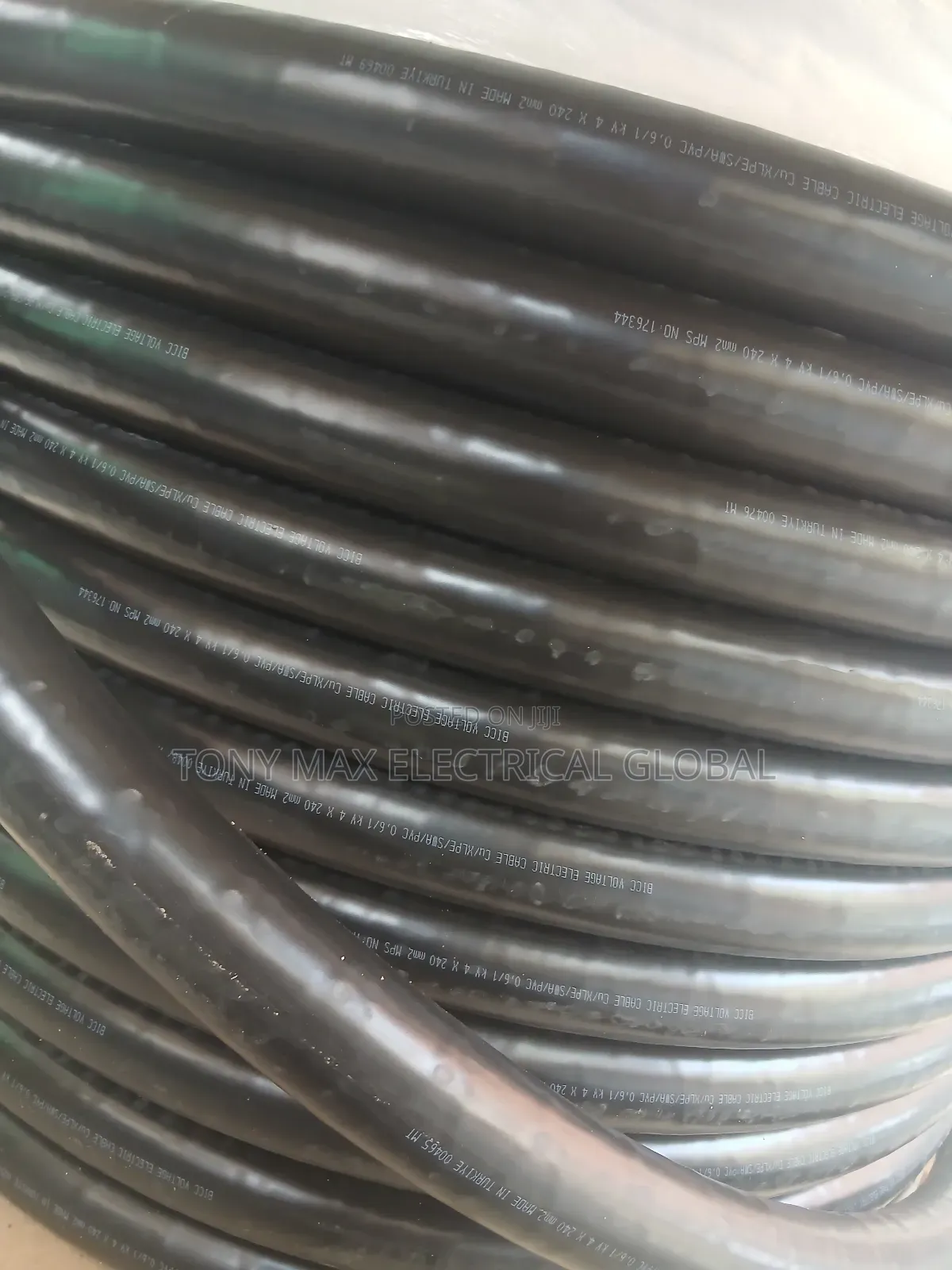 240mm 4core Armoured Cable Full Gauge Bicc