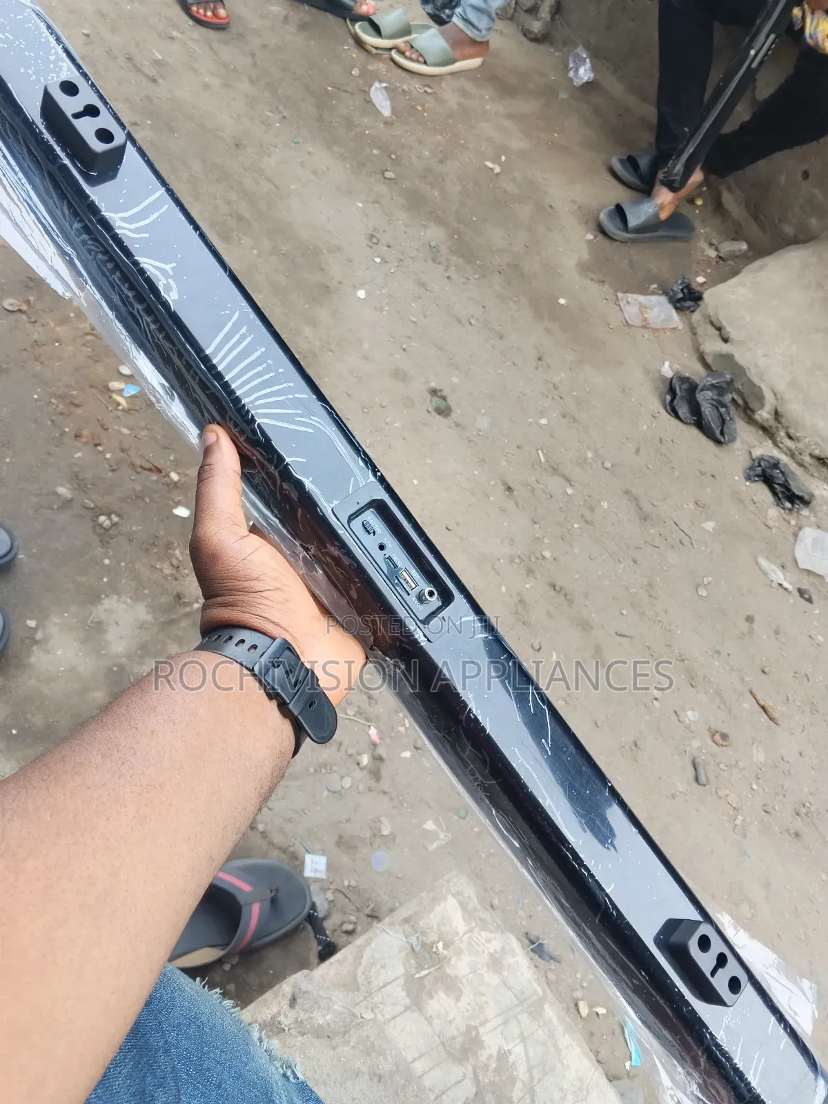Wireless Sound Bar Rechargeable Sound Bar Loud Clear With Bass