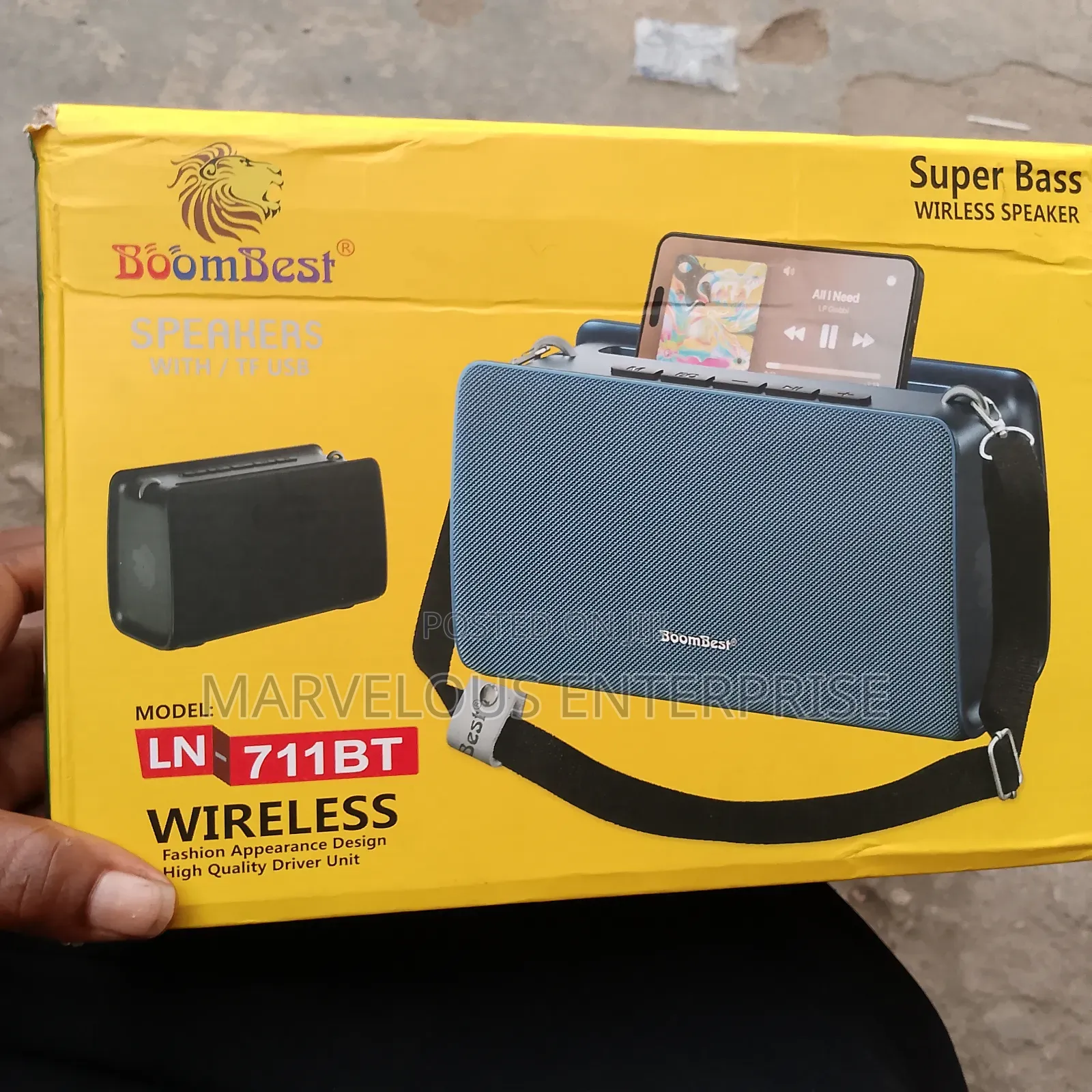 Boom Best Super Bass Wireless Speaker