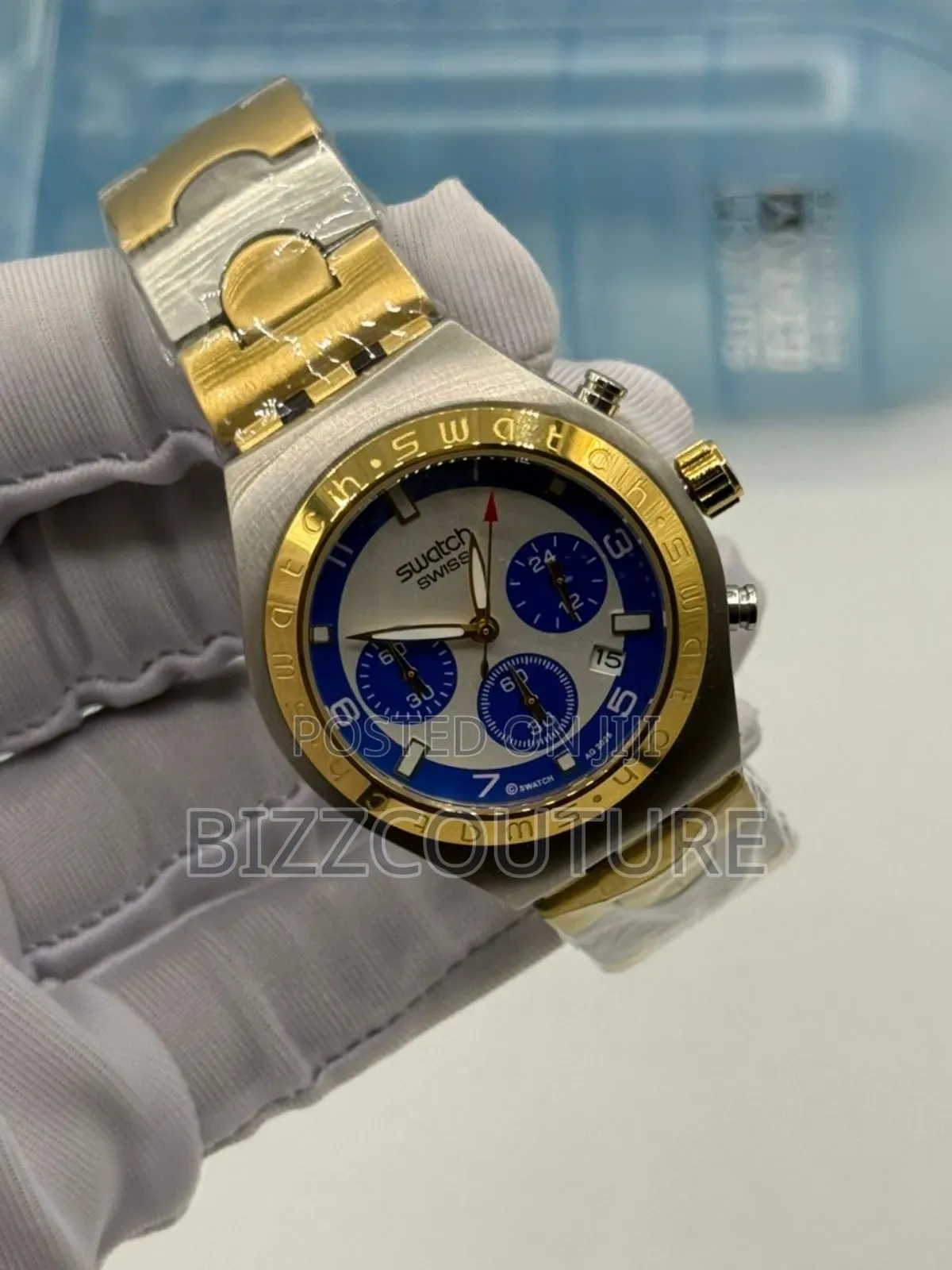 Original Swatch Silver Chain Watch Available In Store