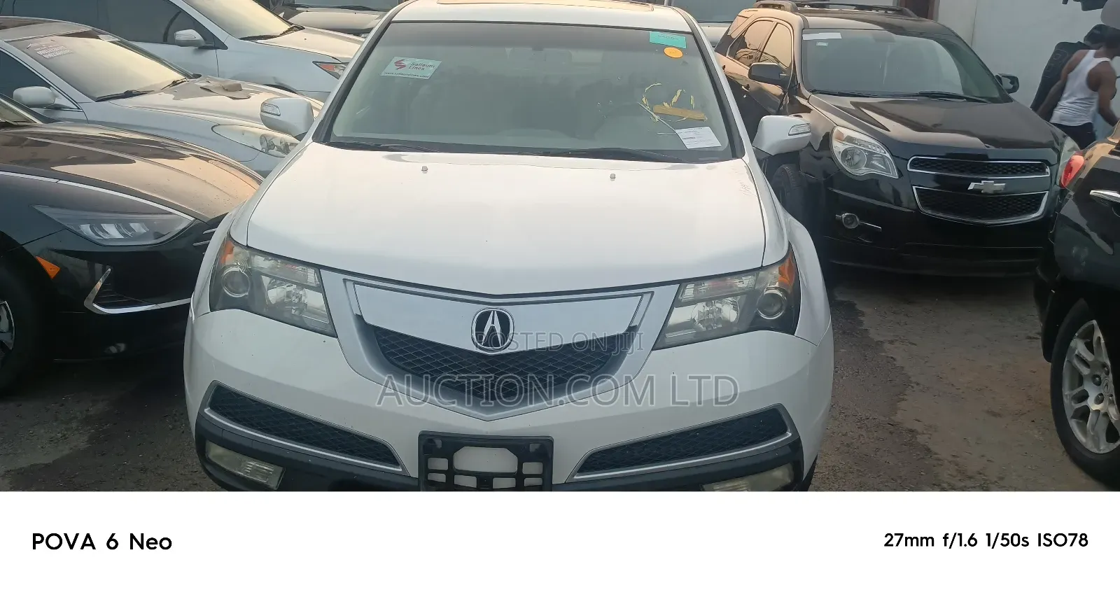 Acura MDX Advance Package SUV AWD (3.7L 6cyl 6A) 2013 White