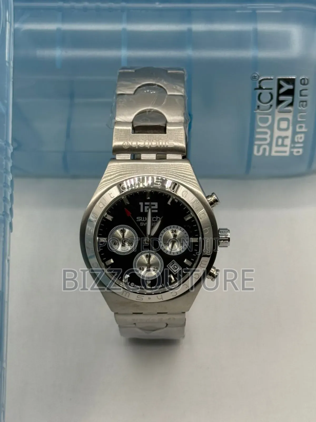 Original Swatch Silver Chain Watch Available In Store