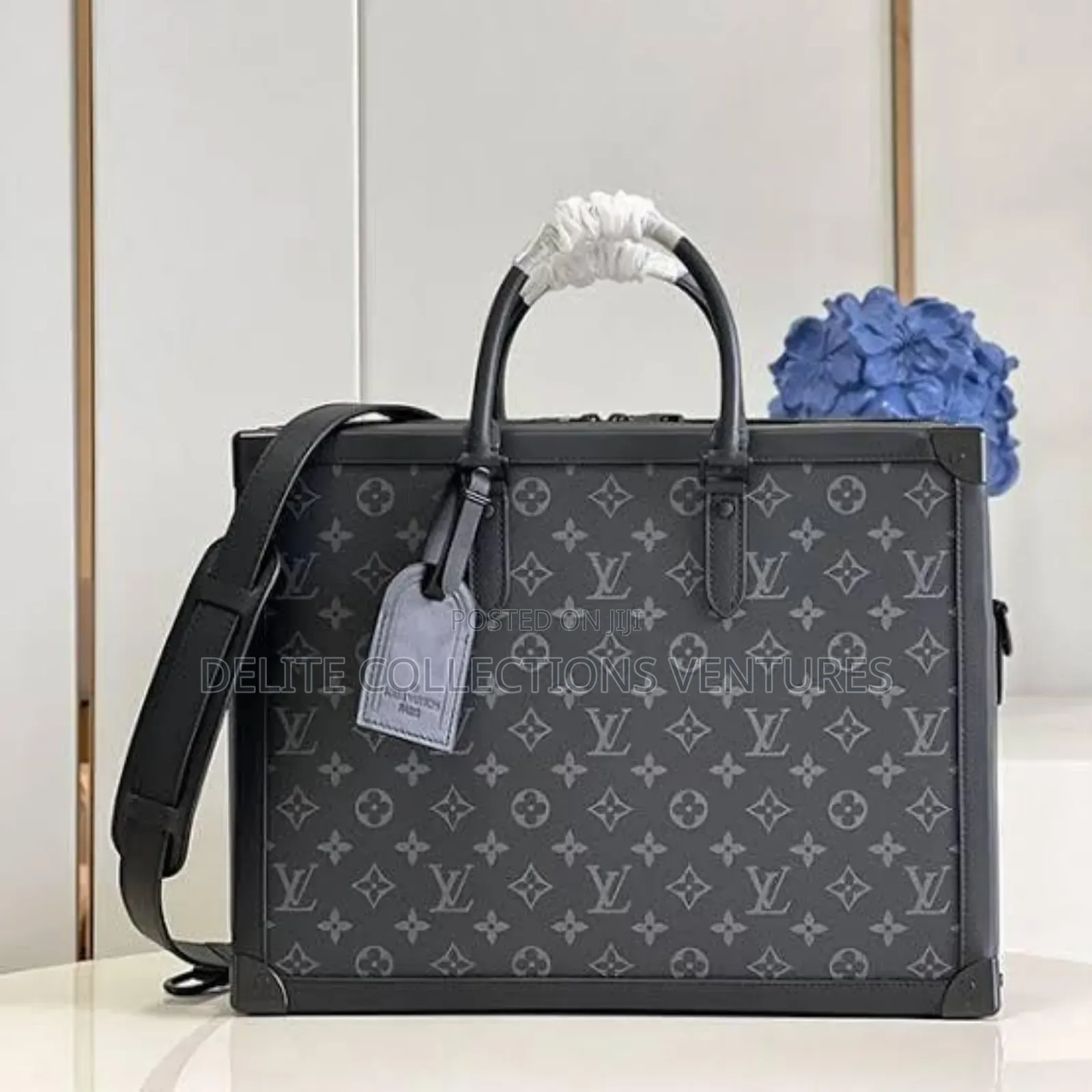 Louis Vuitton Porte-Documents Voyage Pm Monogram Eclipse Men's Bags