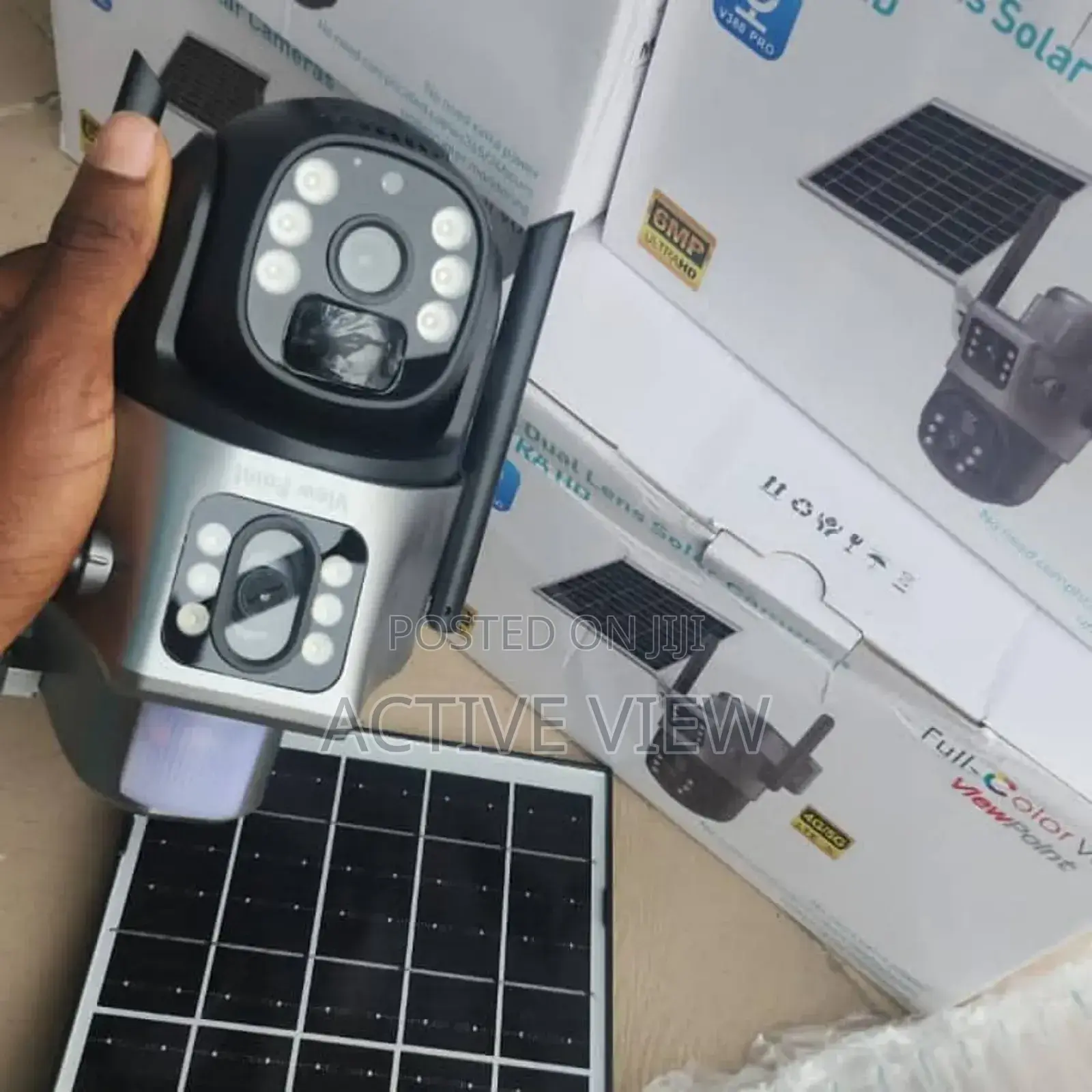 Dual Lens PTZ 4g CCTV Camera