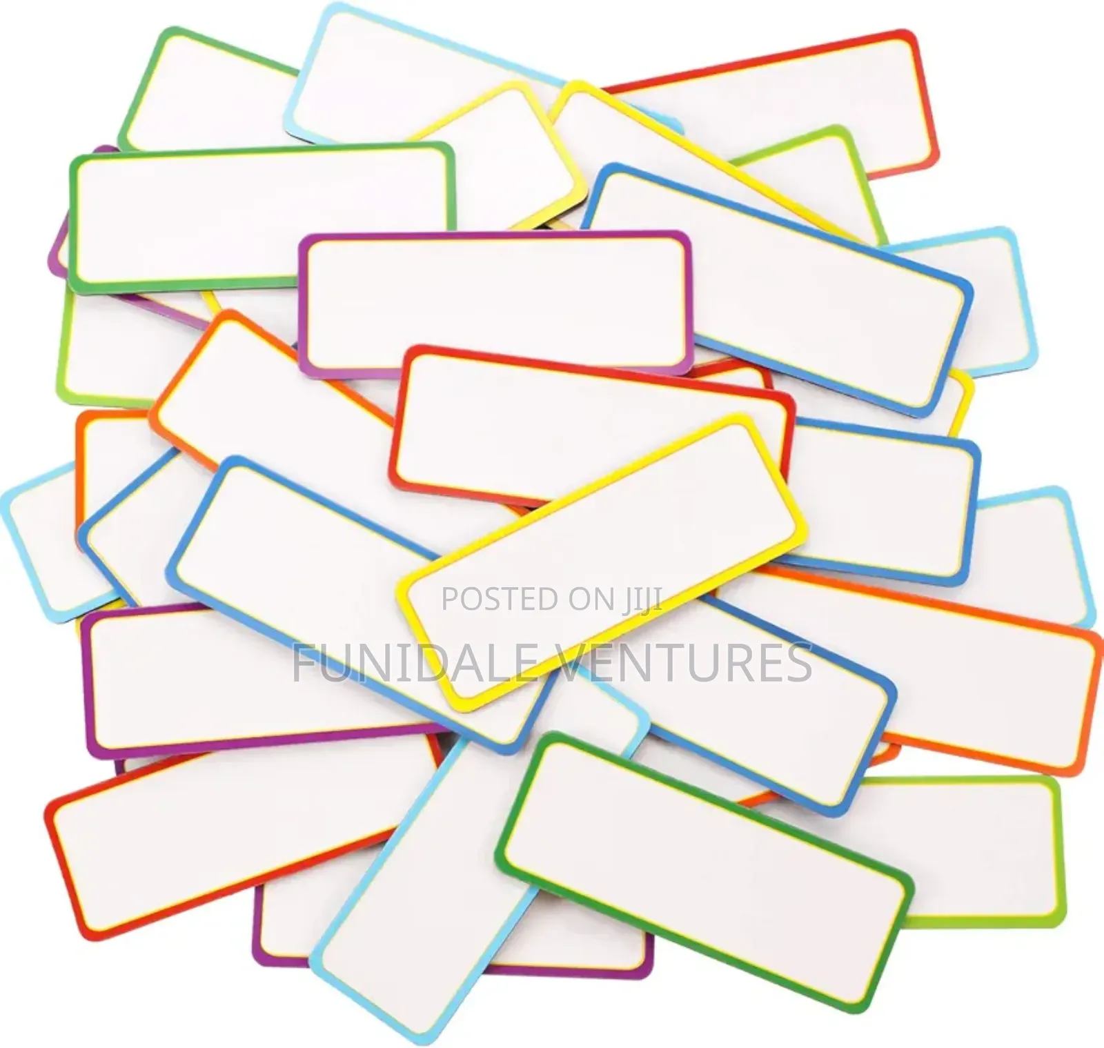 40pcs Magnetic Dry Erase Labels