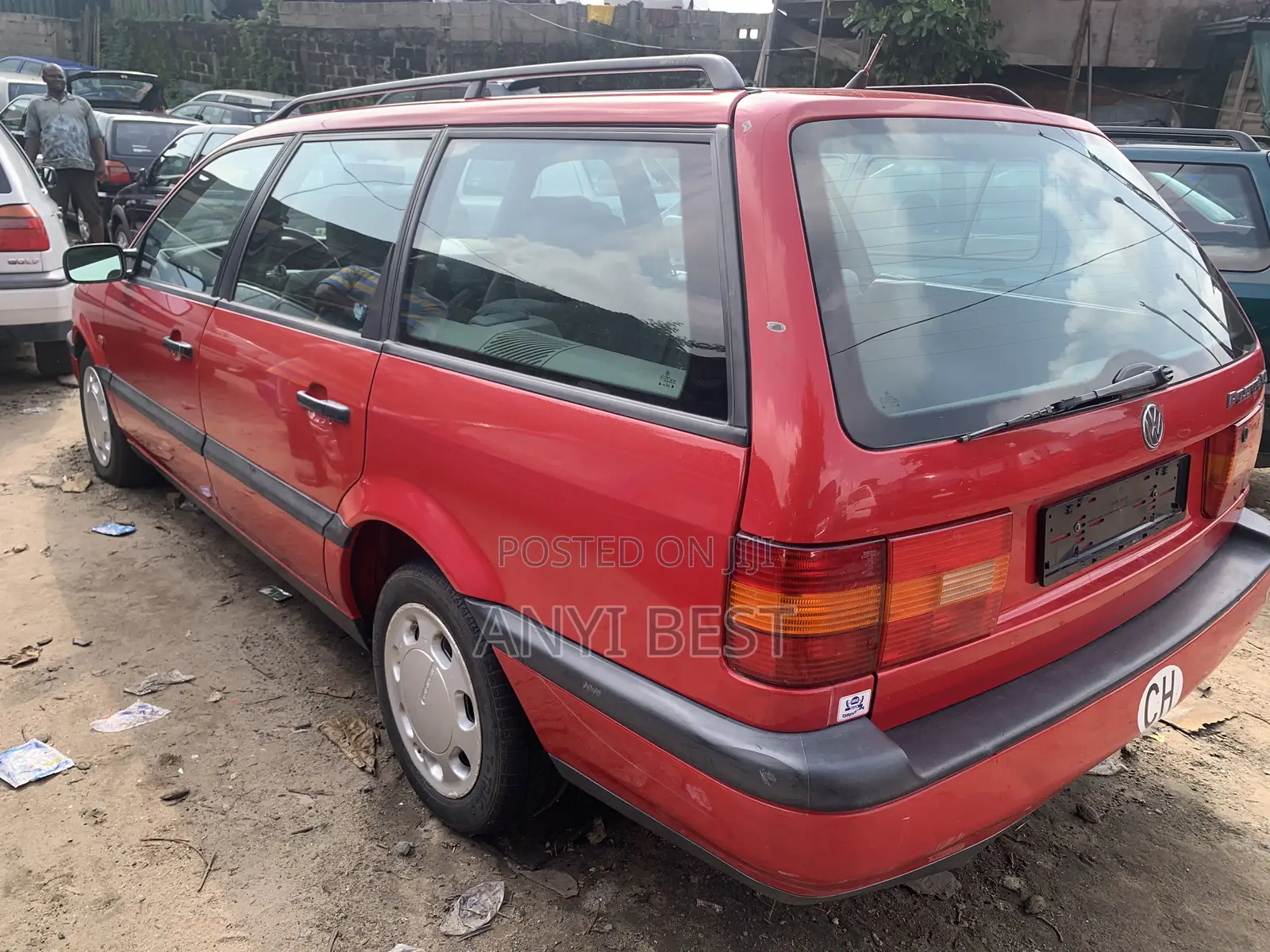 Volkswagen Passat 2005 Red