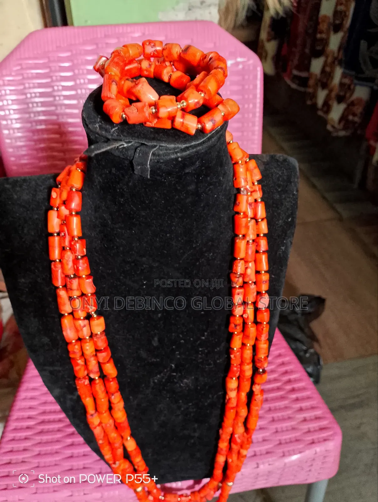 Luxurious Fashion Coral Bead for Traditional Marriage Wedding Unisex