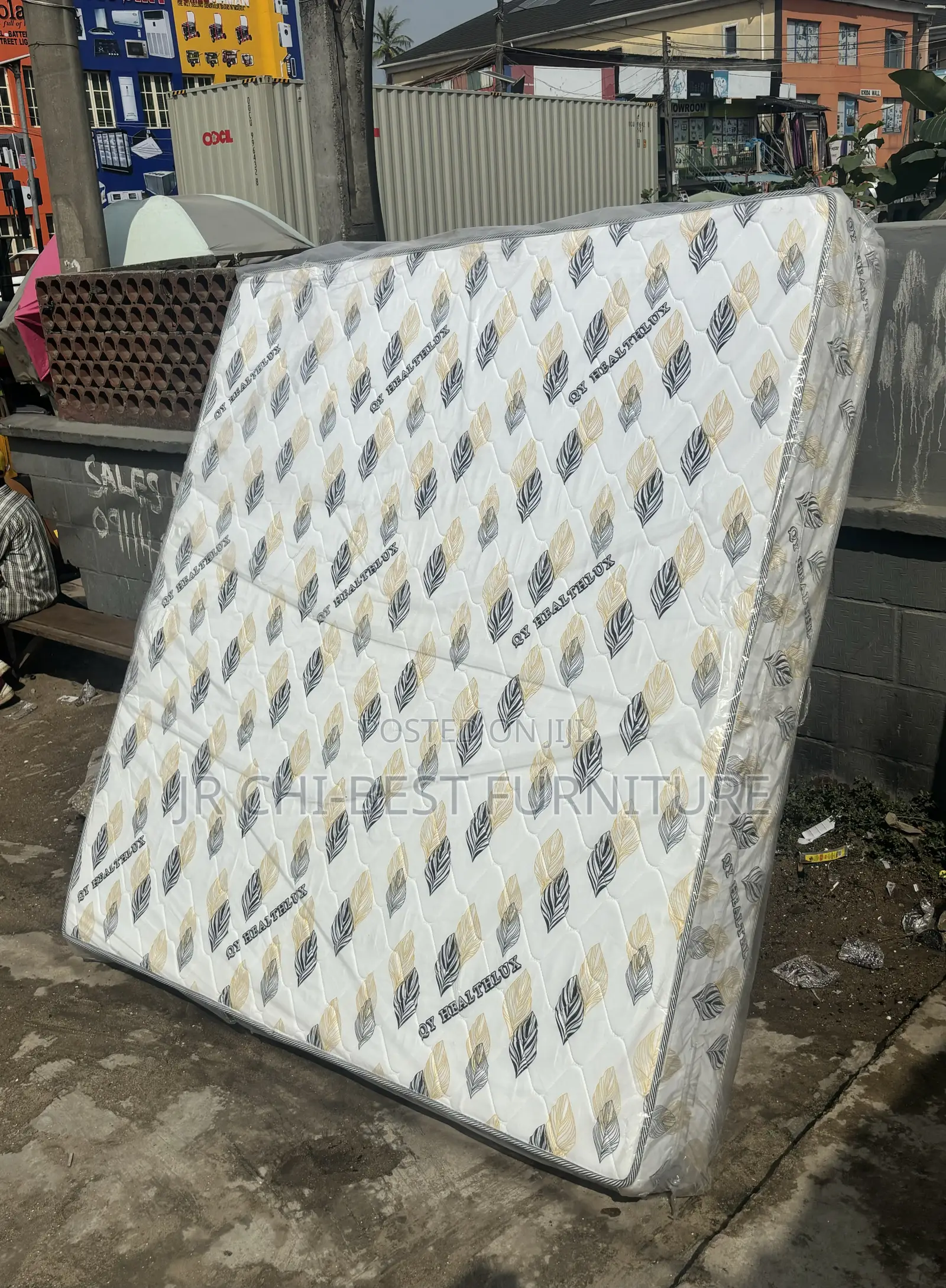 Durable 6 by 6 King Size Semi Orthopedic Mattress | Bed | Foam