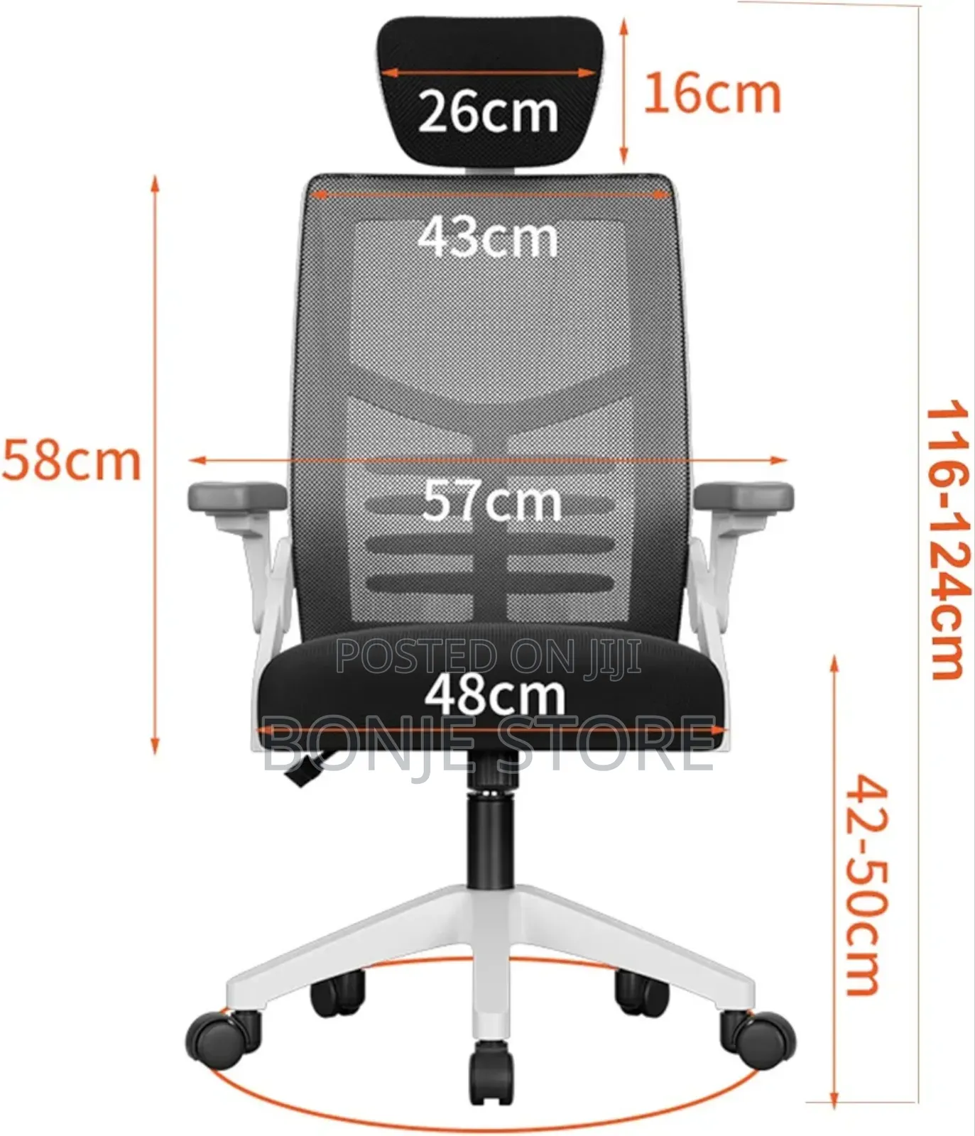 High Back Office Chair - For Home Office